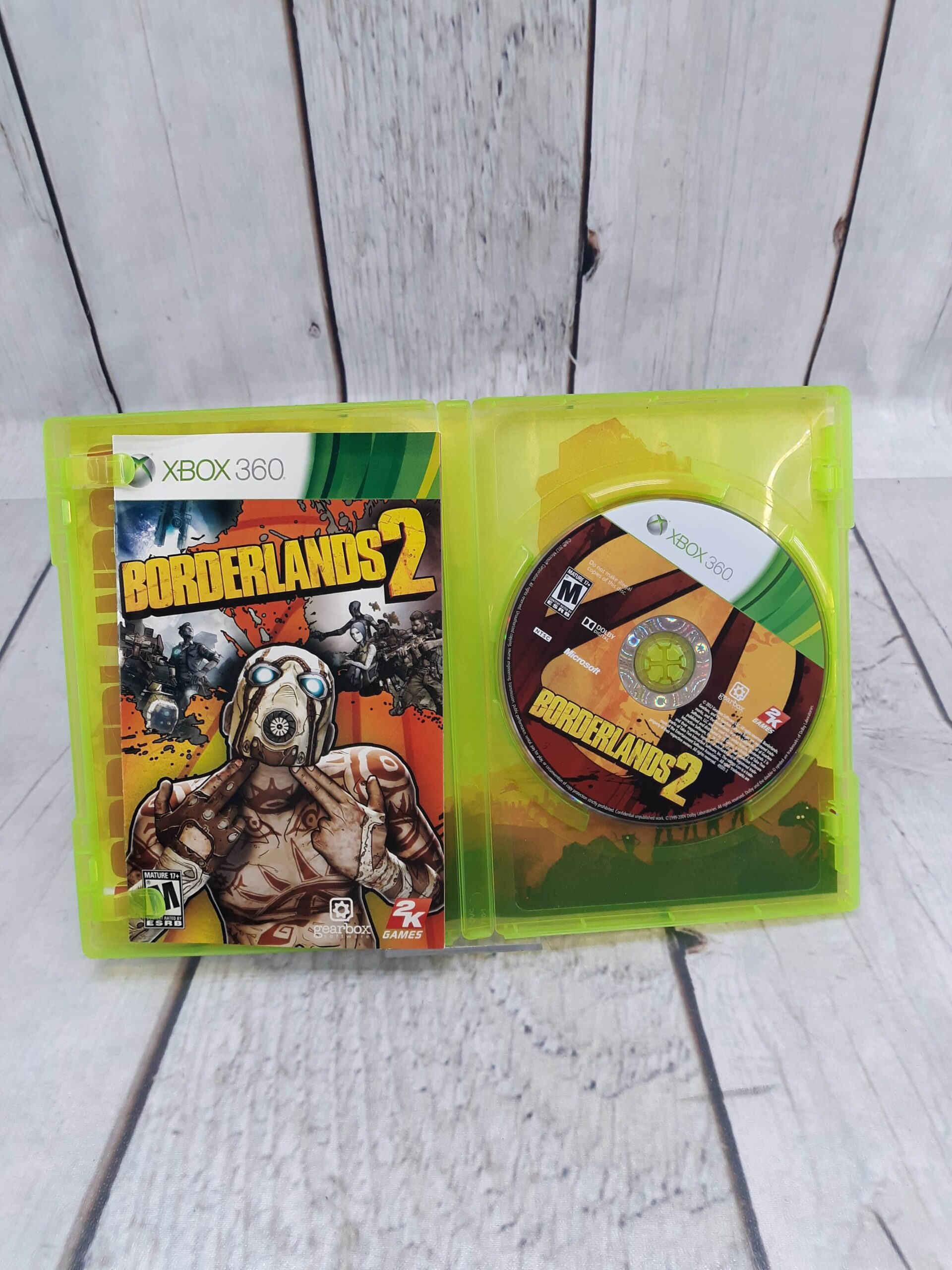 Microsoft XBox 360 Borderlands 2 Xbox 360 Games Games