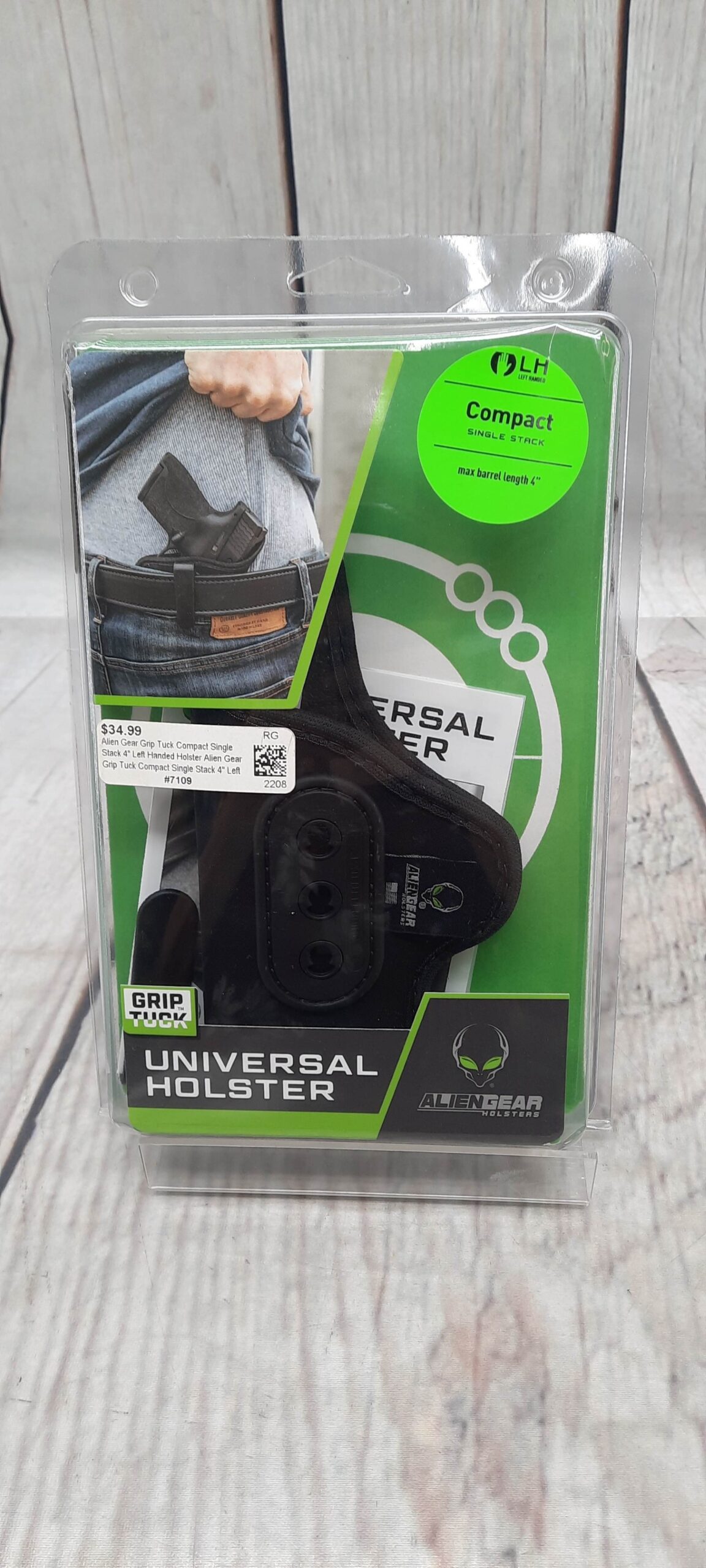 Alien Gear Grip Tuck Compact Single Stack 4″ Left Handed Holster