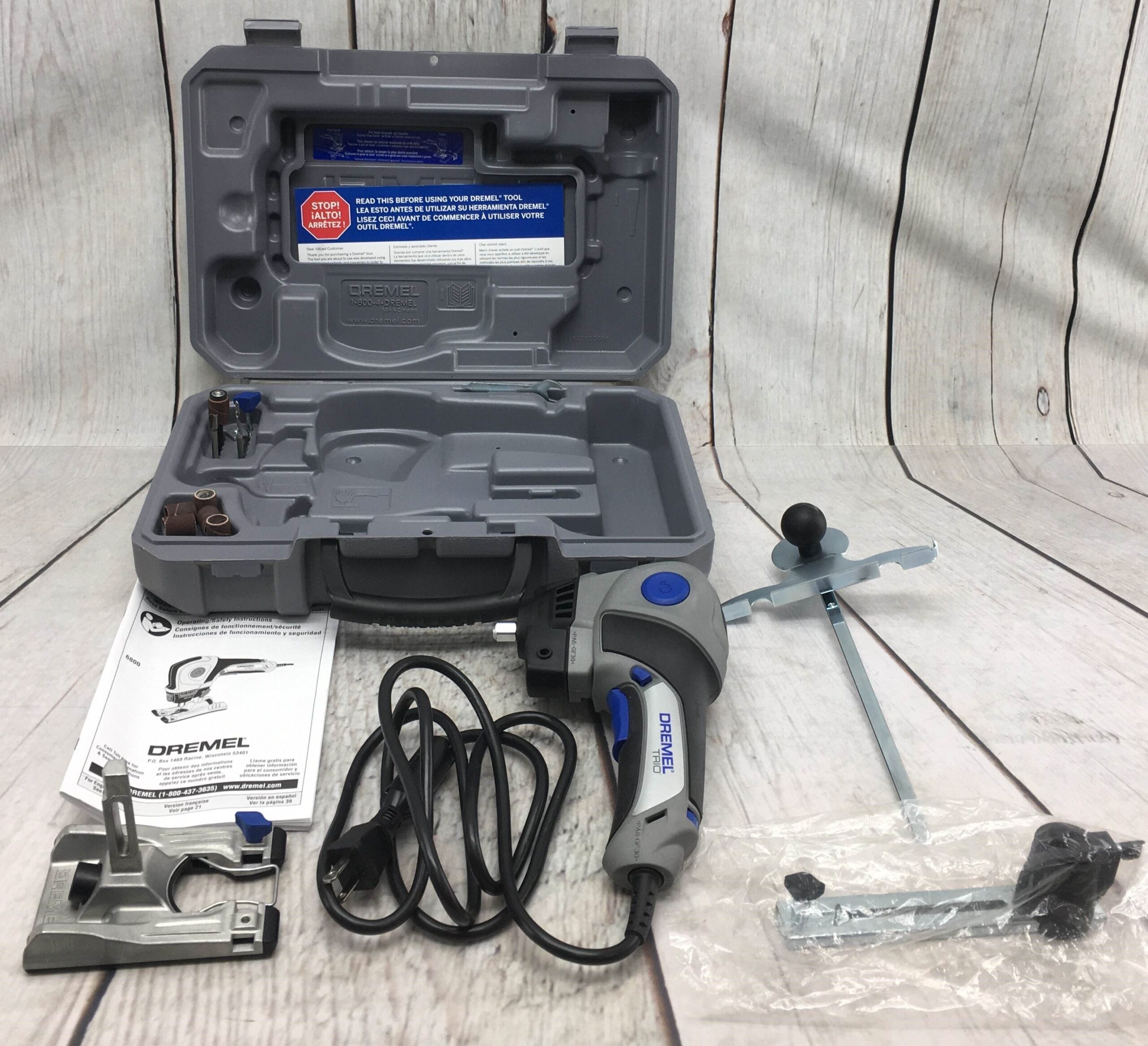 DREMEL 6800 TRIO ROTARY TOOL.. 120V ~ 60Hz. 2.0A