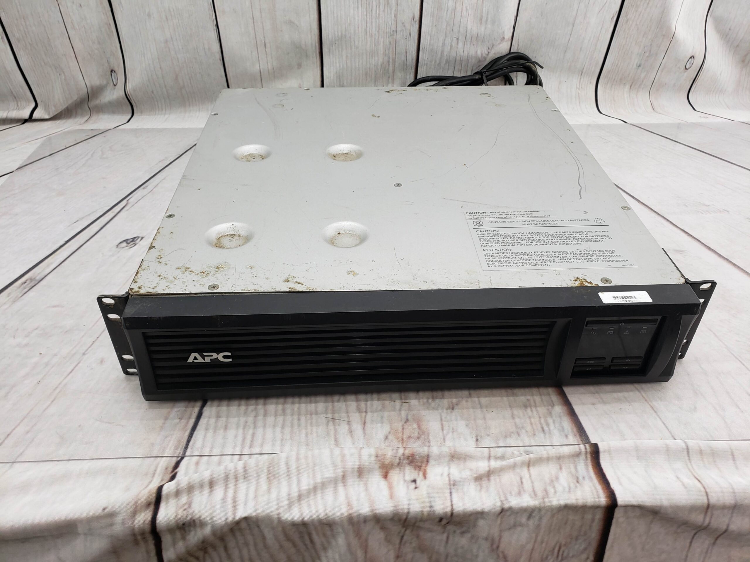 APC smt1000rm2u Server Uninterrupted Power Supply ~ No Batteries ~ Tested!