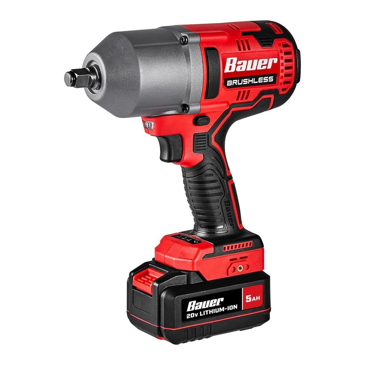 Bauer 1/2″ 20V Cordless Impact~NEW!