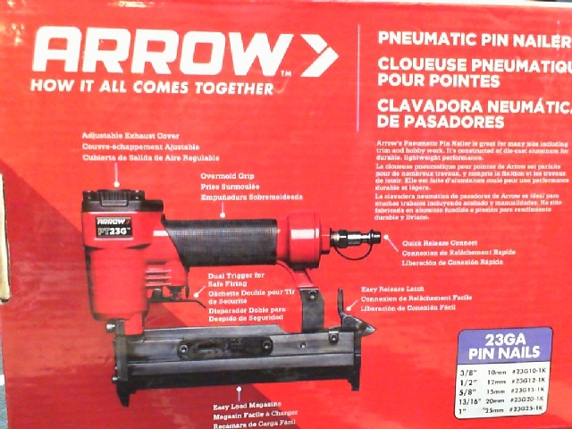 Arrow pt23 Pneumatic Pin Nailer