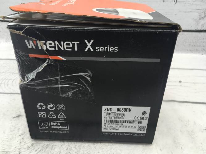 Wisenet XND-6080RV IR Dome Camera