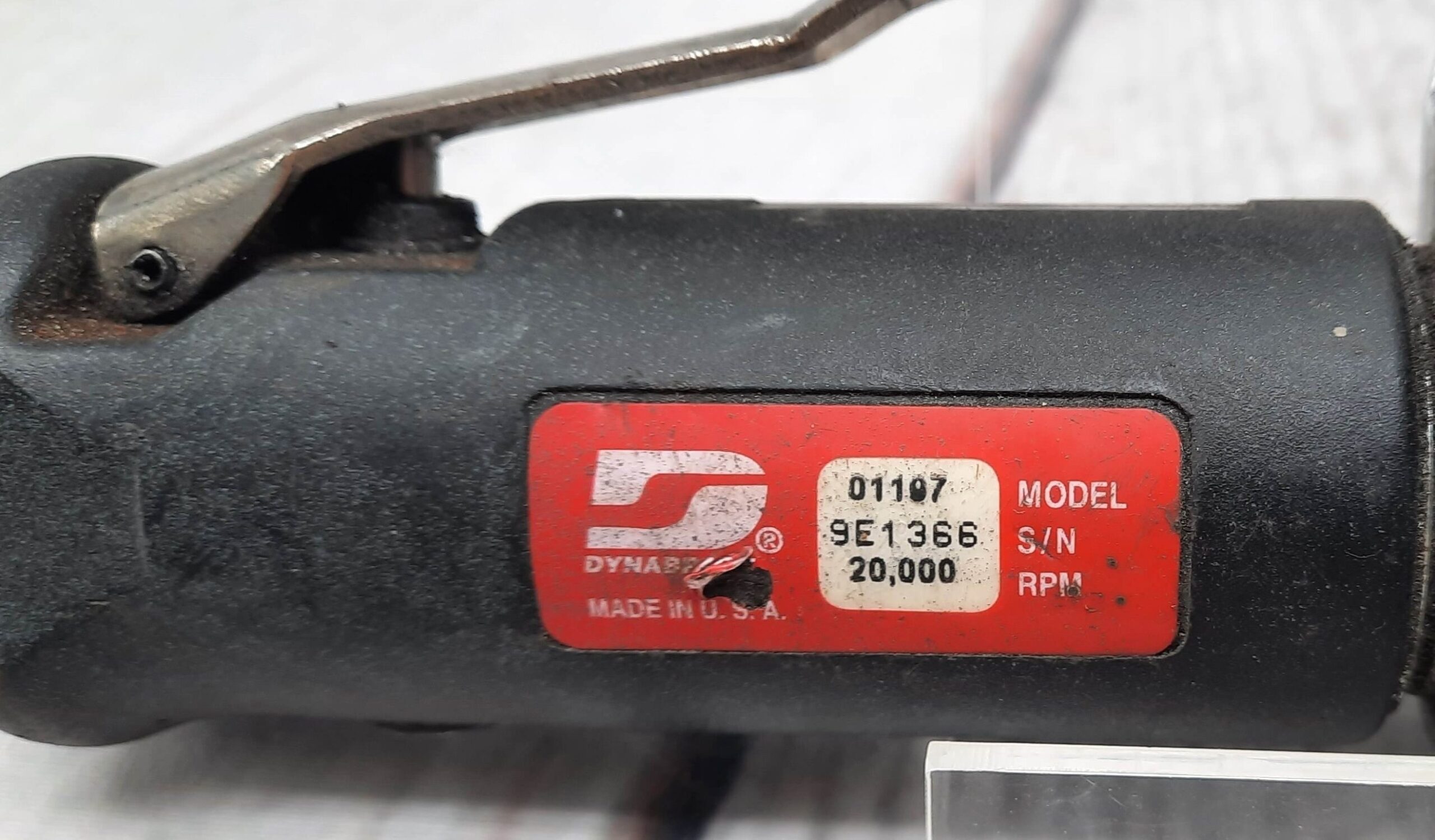 Dynabrade Dynafile Air Belt Sander 20,000 RPM, Belt- 1/2”x 24”