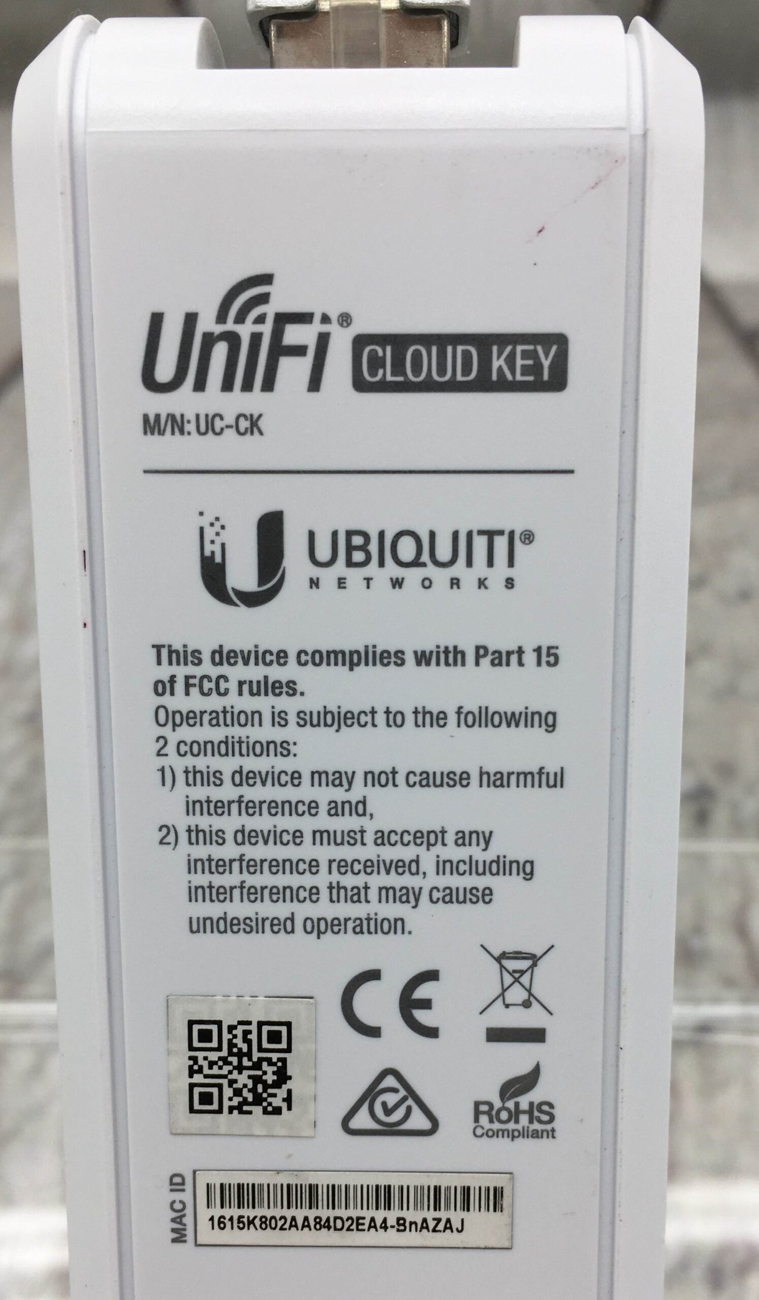 Ubiquiti Networks [UC-CK] UniFi Controller Cloud Key