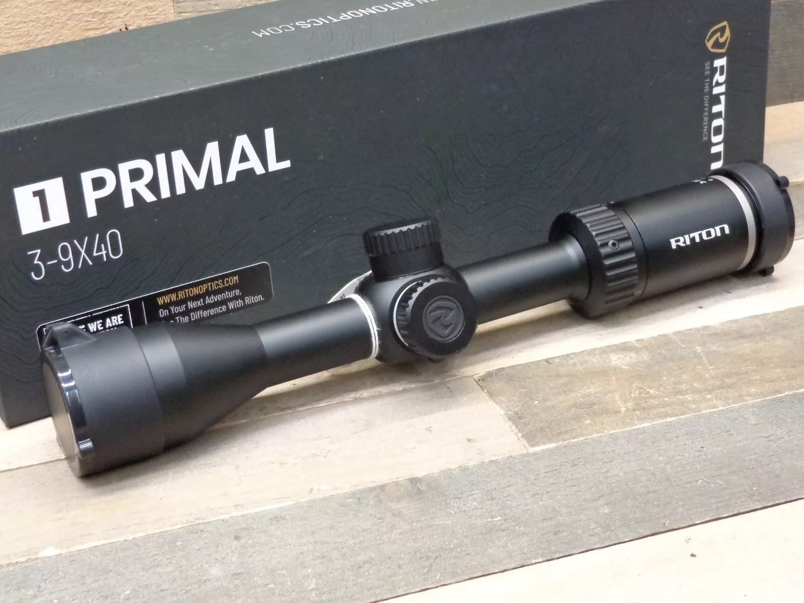 Brand New Riton 1 Primal 3-9×40 Rifle Scope!