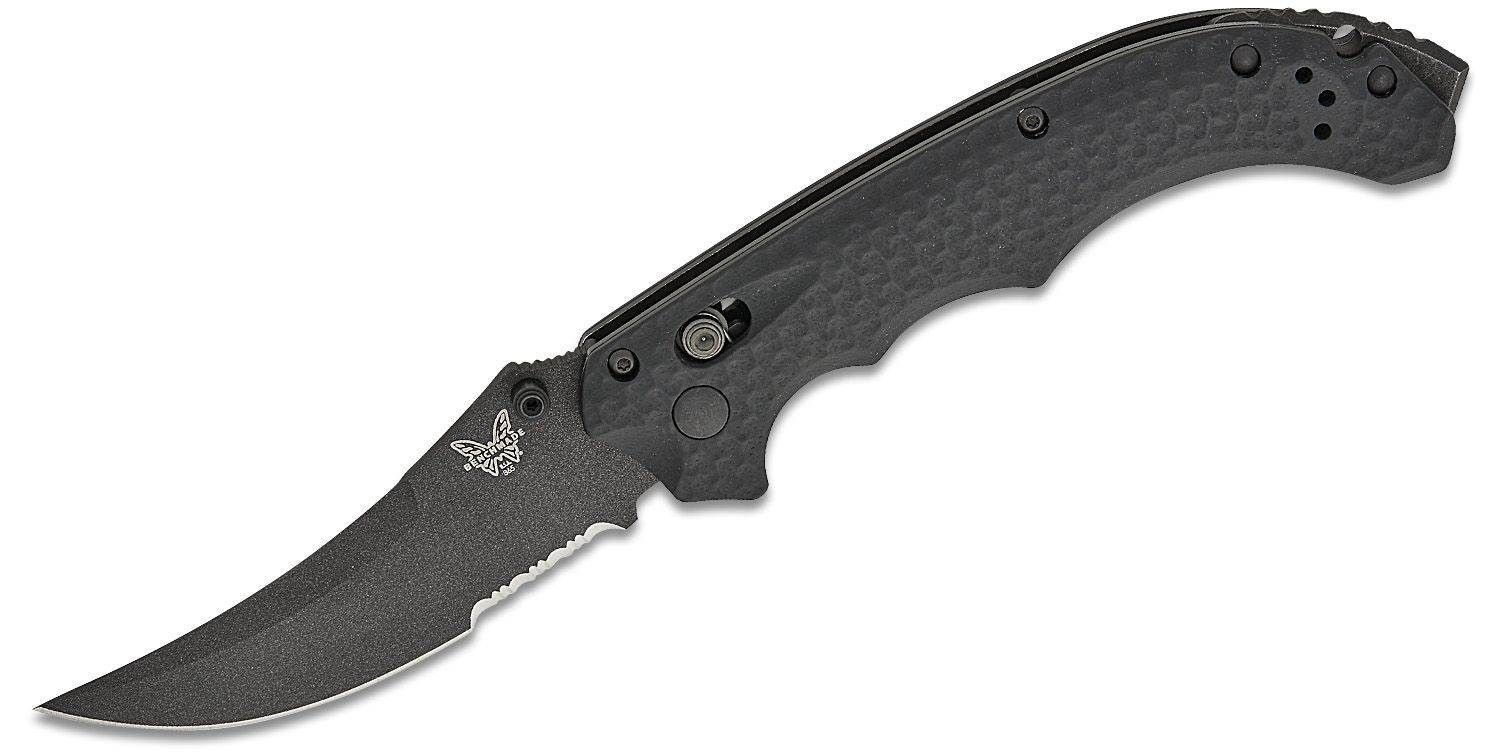 Benchmade Mini Bedlam AXIS Lock Knife Black G-10 New