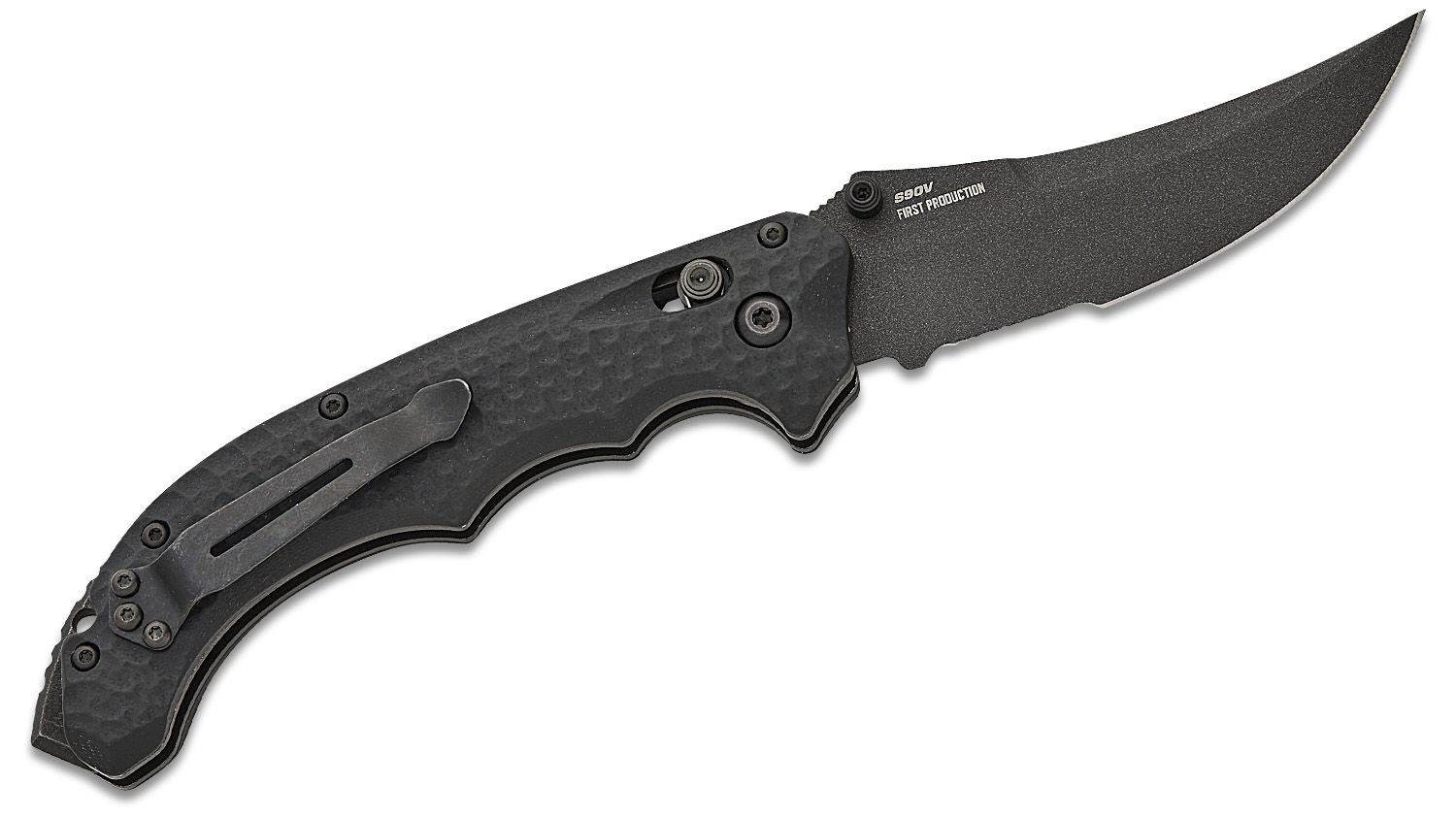 Benchmade Mini Bedlam AXIS Lock Knife Black G-10 New