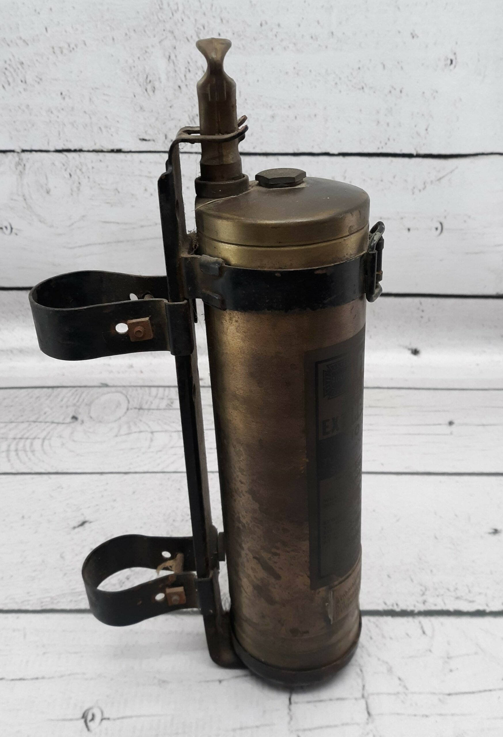 ALFCO 1 Quart Fire Extingusher Brass Fire Extinguisher