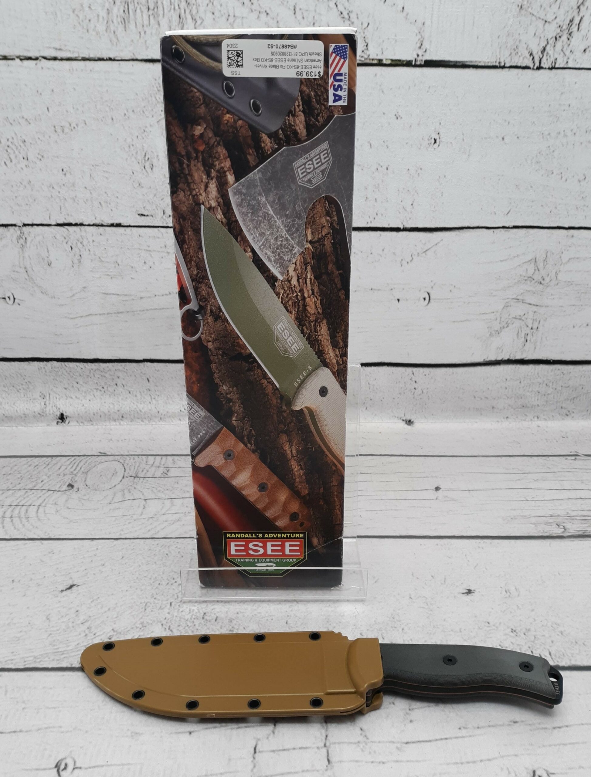 esee ESEE-6S-KO Fix Blade Knives-American