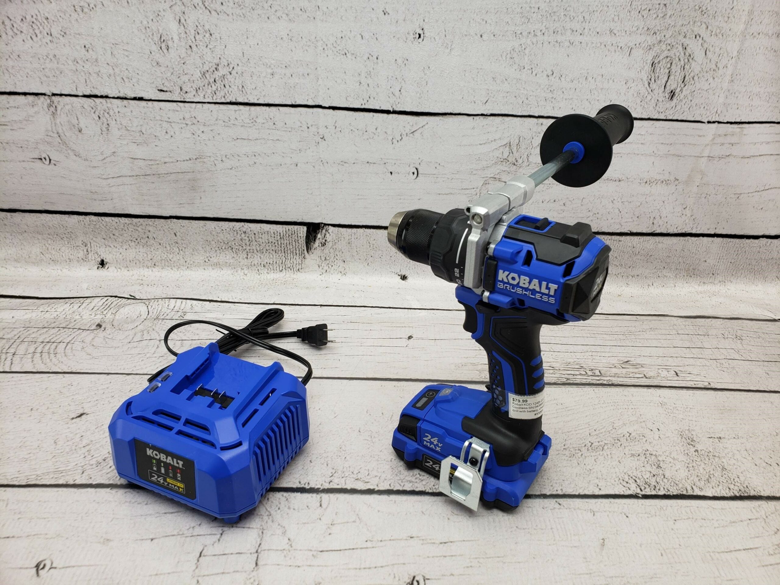 Kobalt 24-volt Max 1/2-in Brushless Cordless Drill,