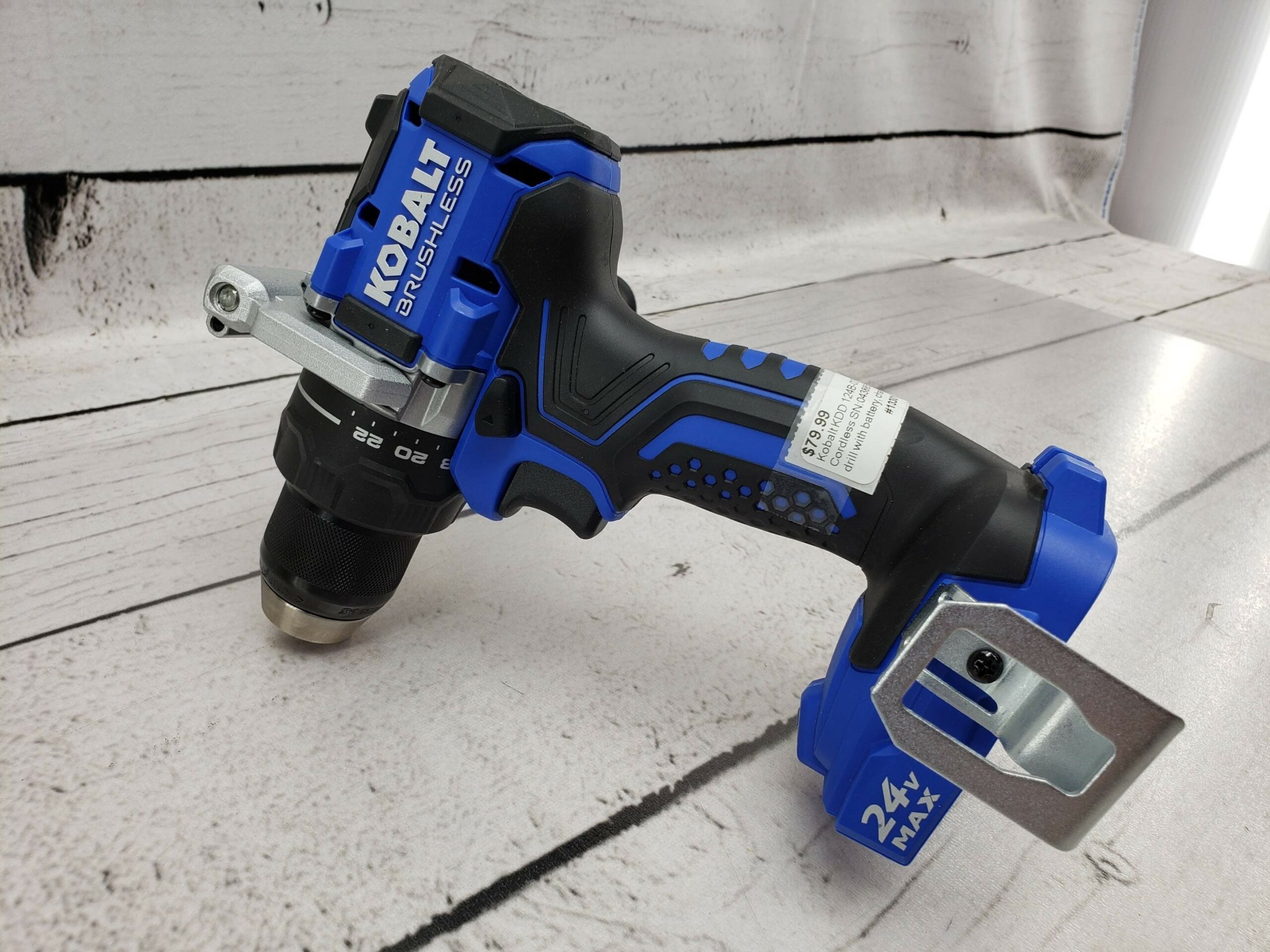 Kobalt 24-volt Max 1/2-in Brushless Cordless Drill,