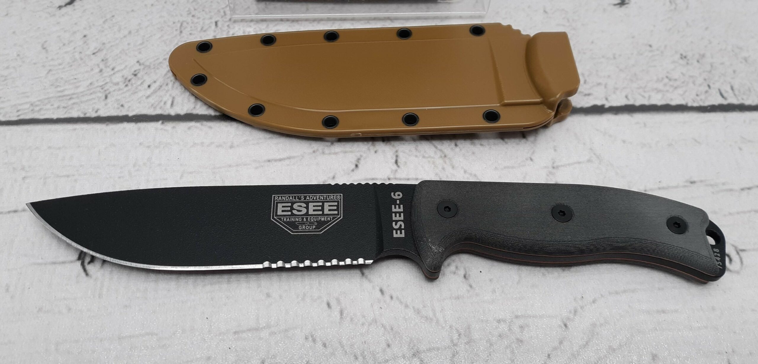 esee ESEE-6S-KO Fix Blade Knives-American