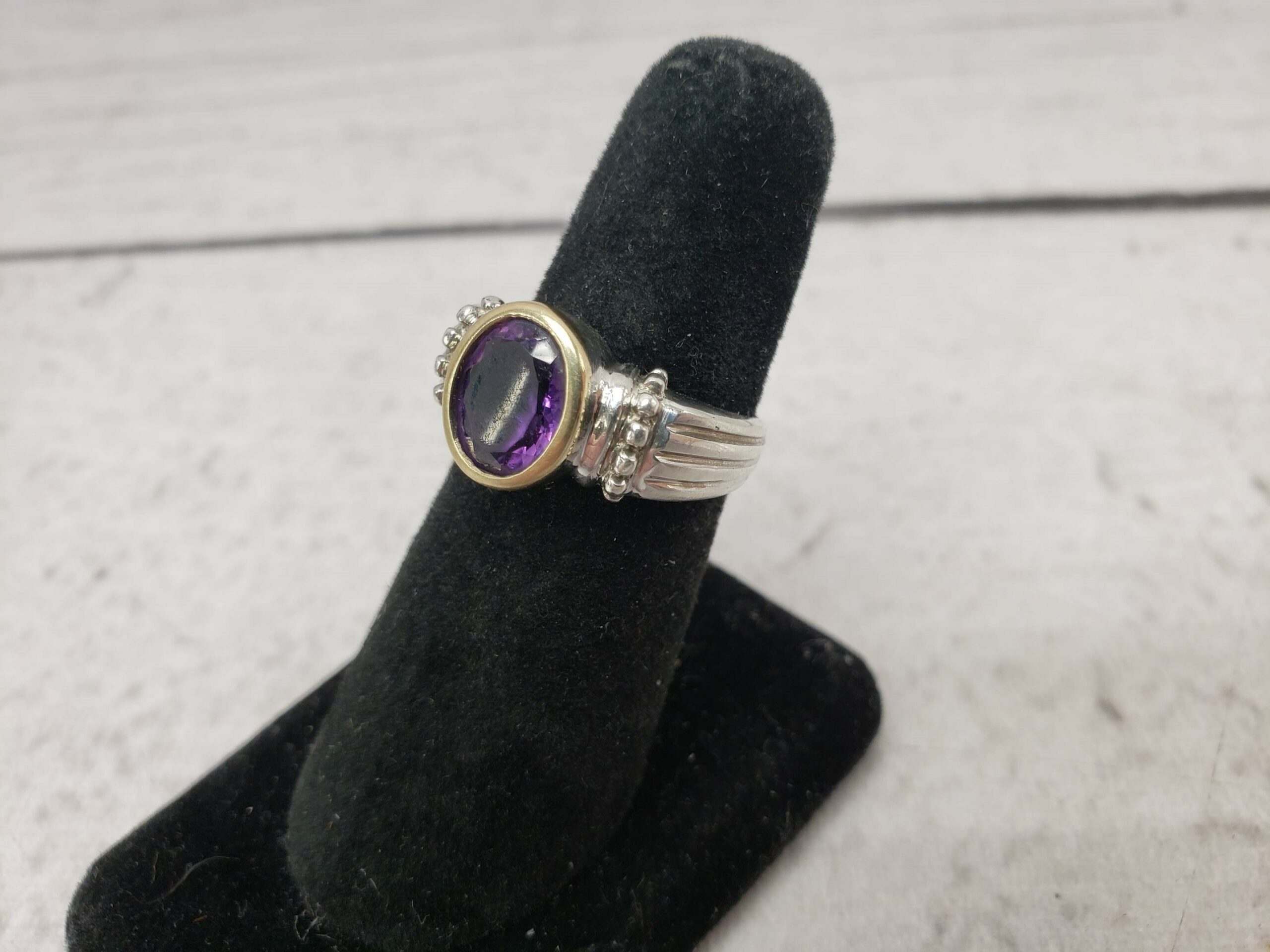 Ring SS Women Sz 7 4.3DWT .925 Sterling Silver