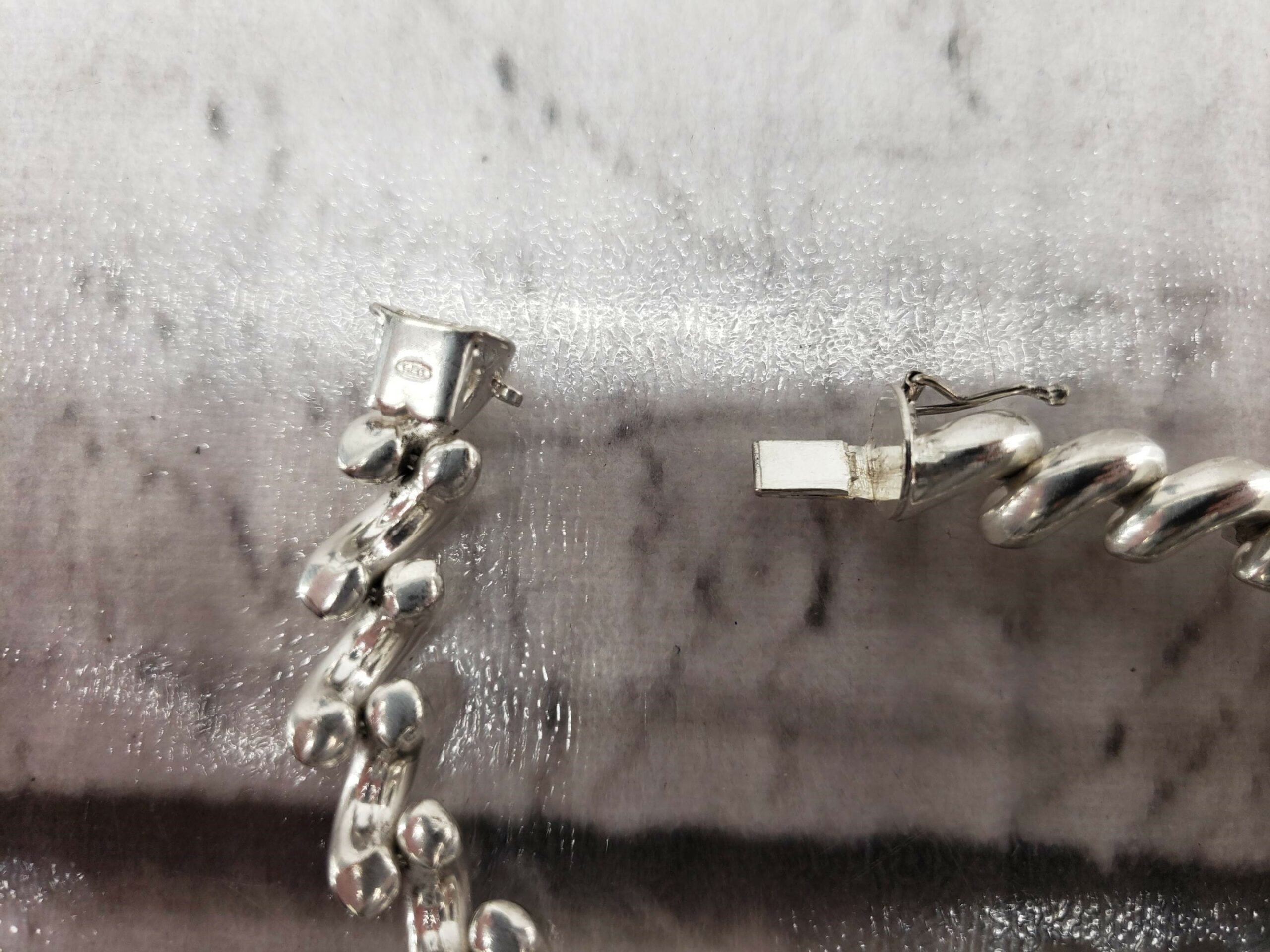 Bracelet SS Women 7″ Silpada San Marco Link, 13.2DWT .925 Sterling Silver