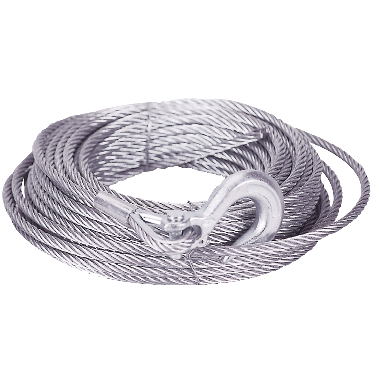 Mile Marker 100%27 X 5/16 CABLE W/HOOK 19-50010C
