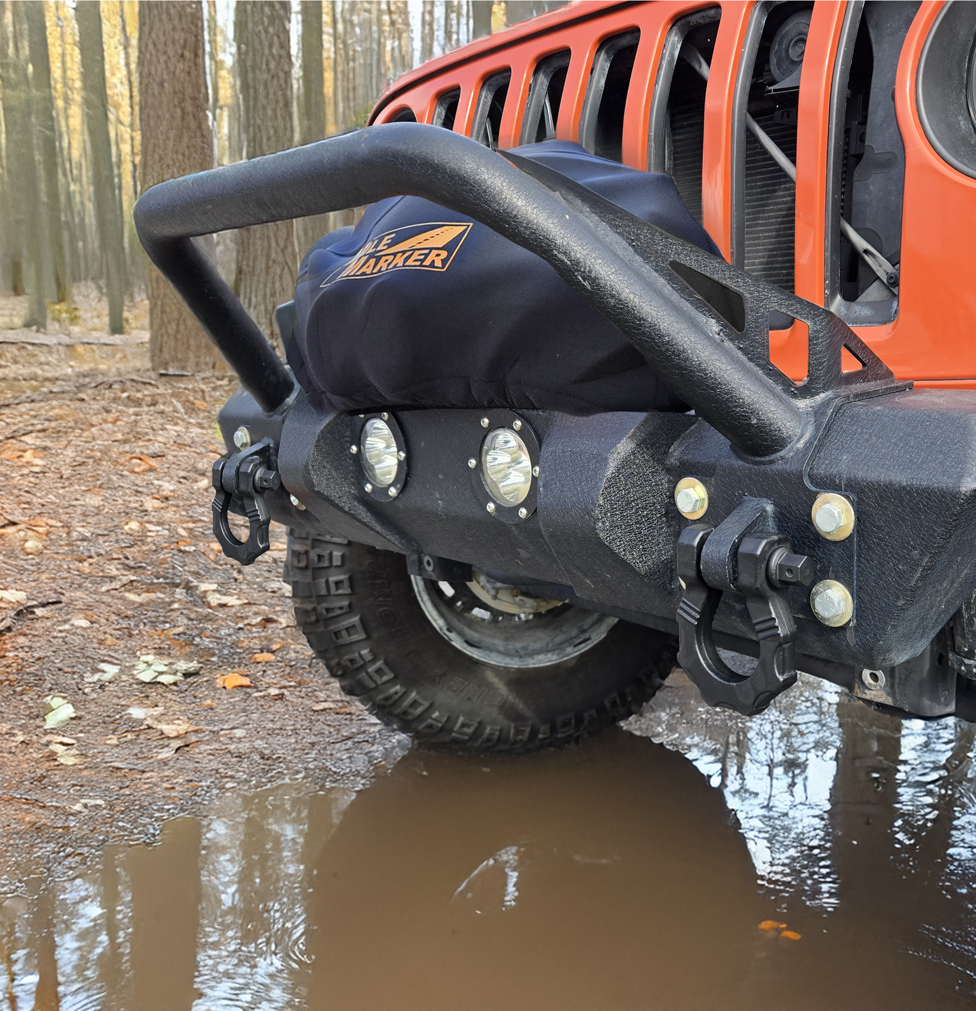 Mile Marker 10T BLACK SHACKLE (Set of 2 with box) 60-10134-CB