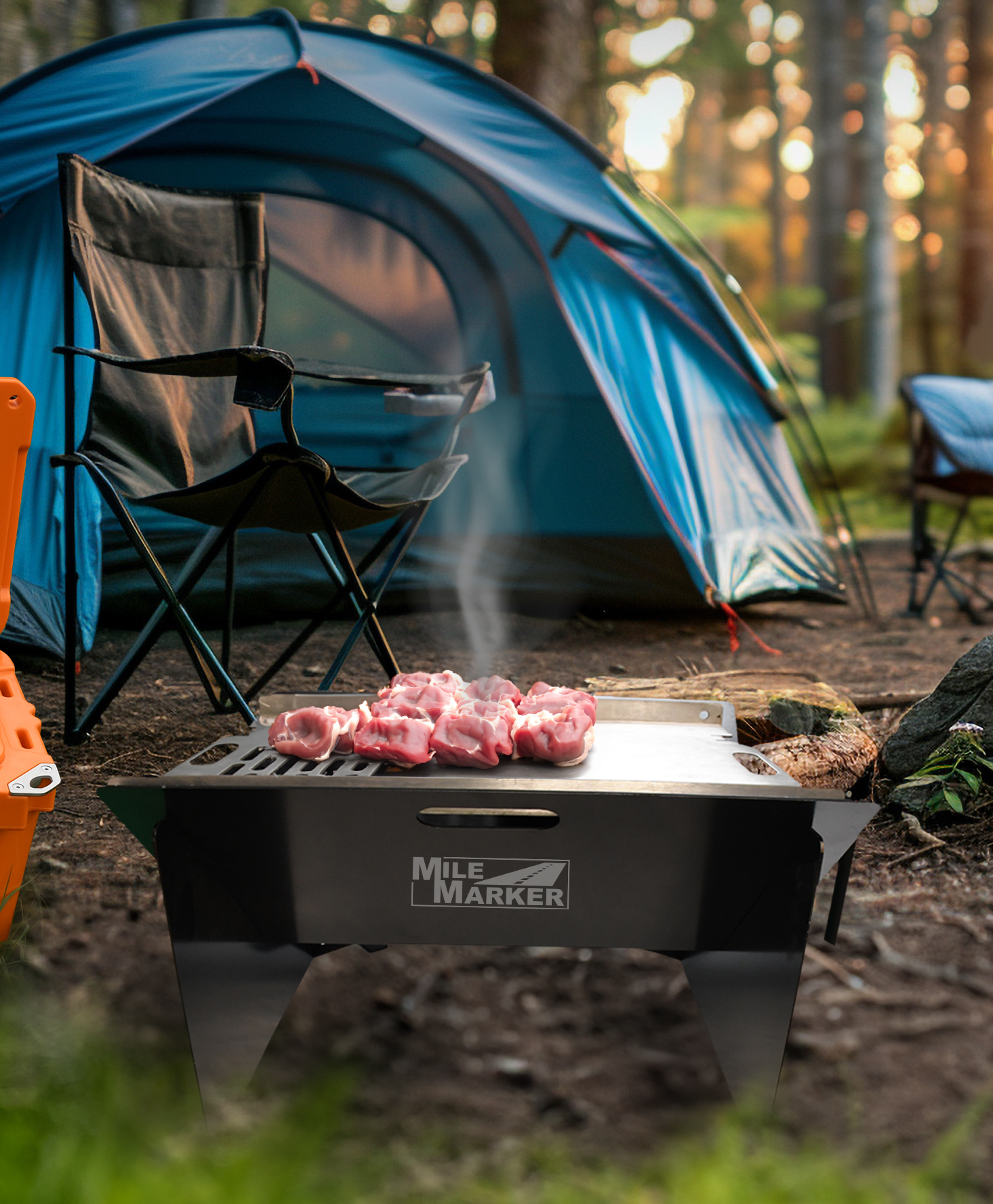 Mile Marker FOLDING FIRE PIT 32006