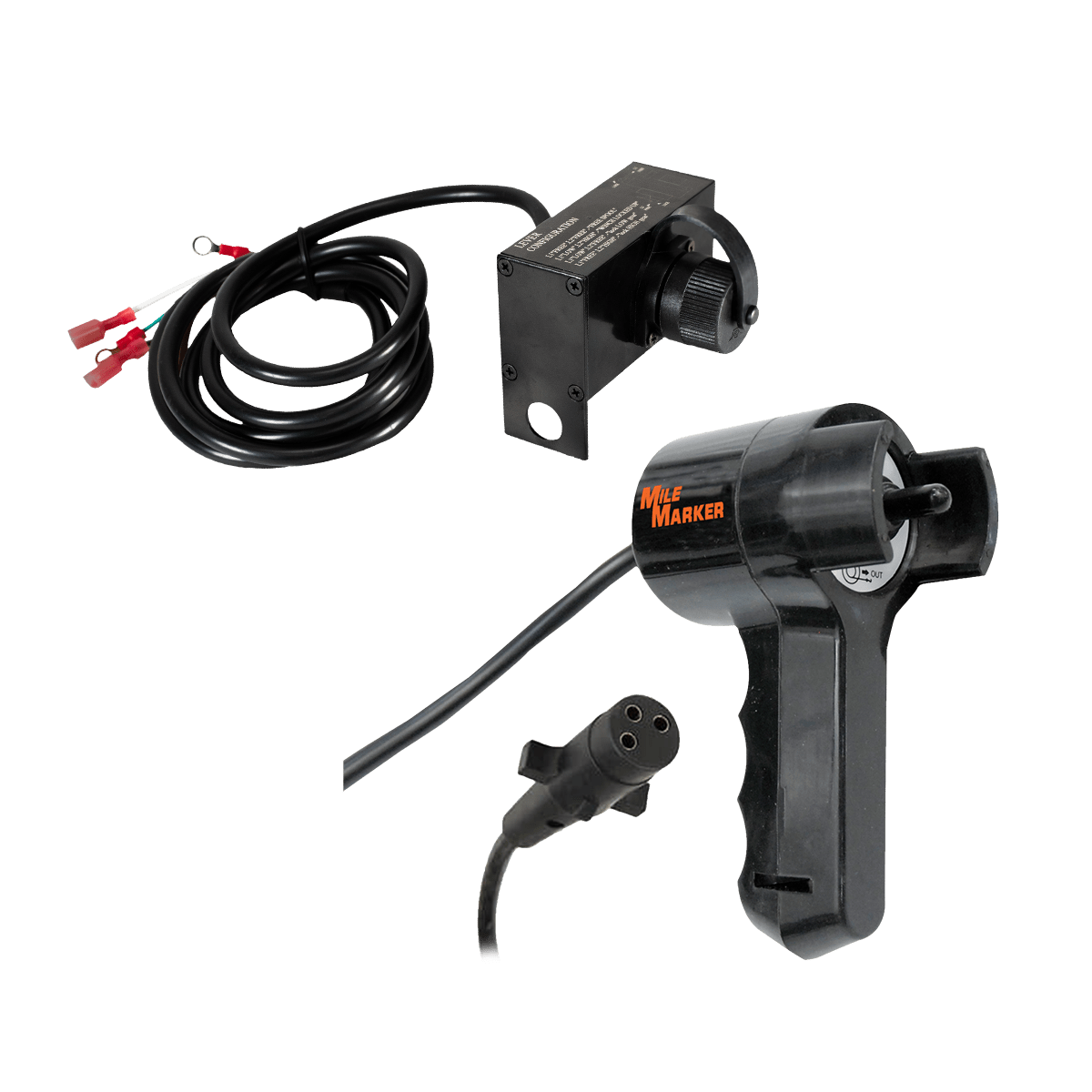 Mile Marker JOYSTICK REMOTE & 5FT END W/ IP67 CONNECTORS 93-50014