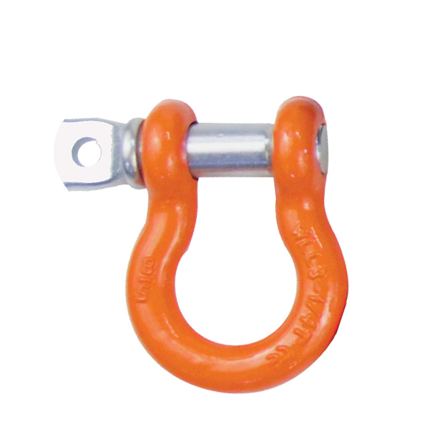 Mile Marker 3/8IN STEEL SHACKLE- ORANGE 60-50138