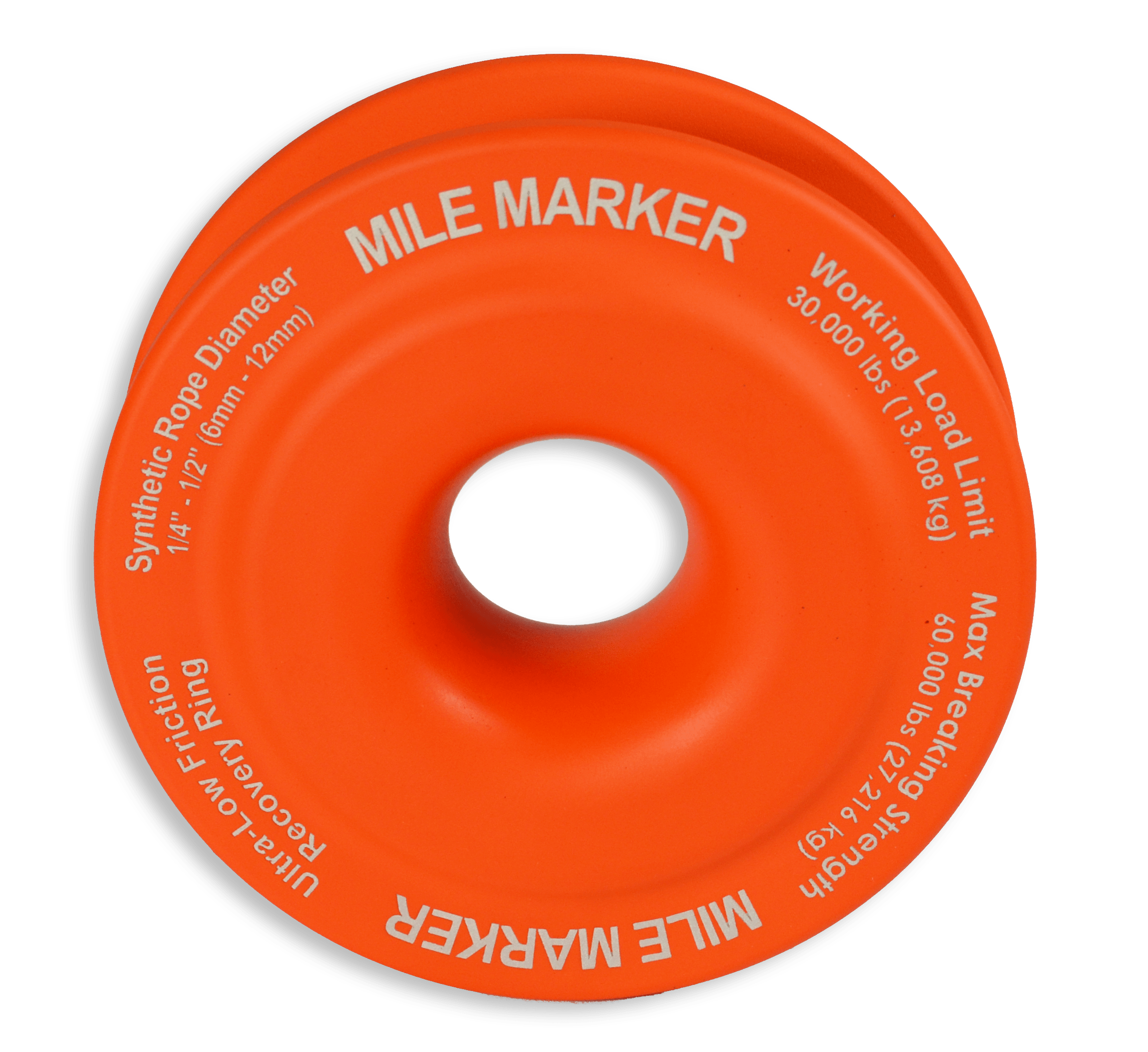 Mile Marker Team Orange Recovery Ring 60300-TO
