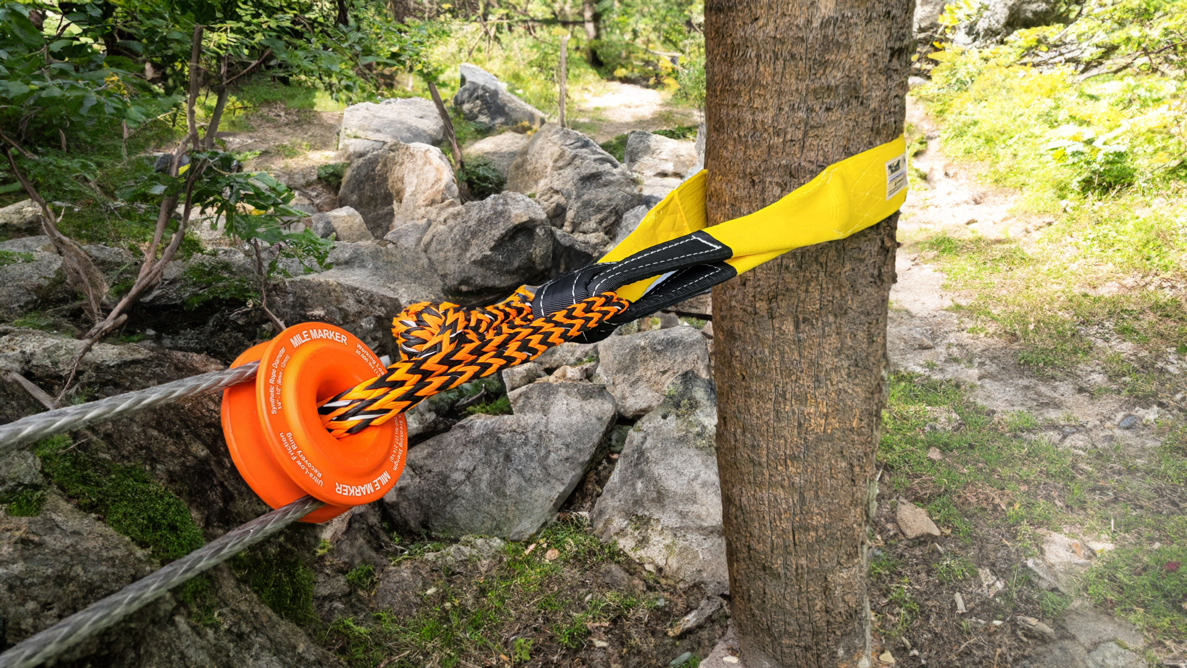 Mile Marker Team Orange Recovery Ring 60300-TO