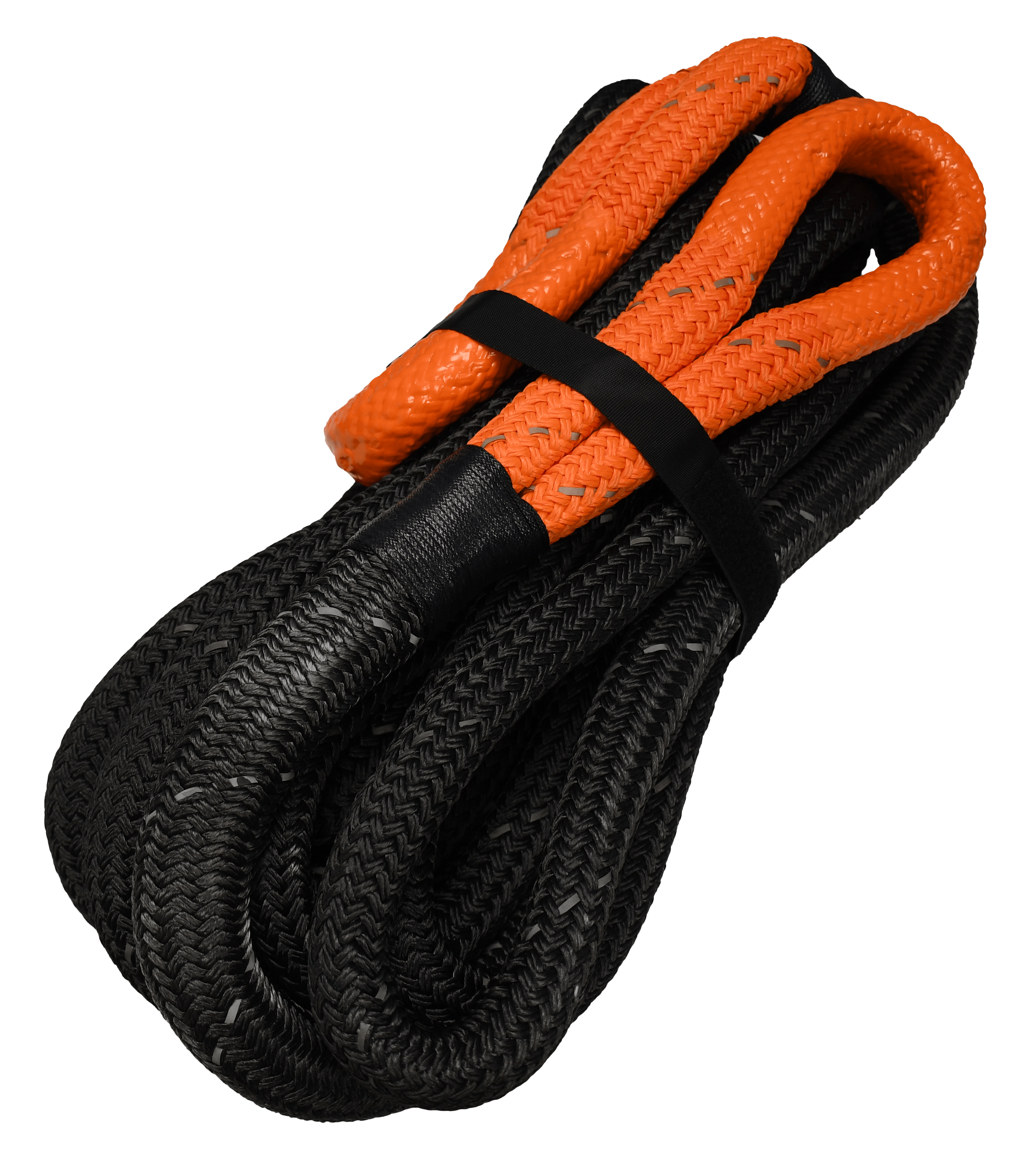 Mile Marker 1-1/4IN X 30FT K-ROPE KIT, BLACK W/BAG 18-52114-30-CBK