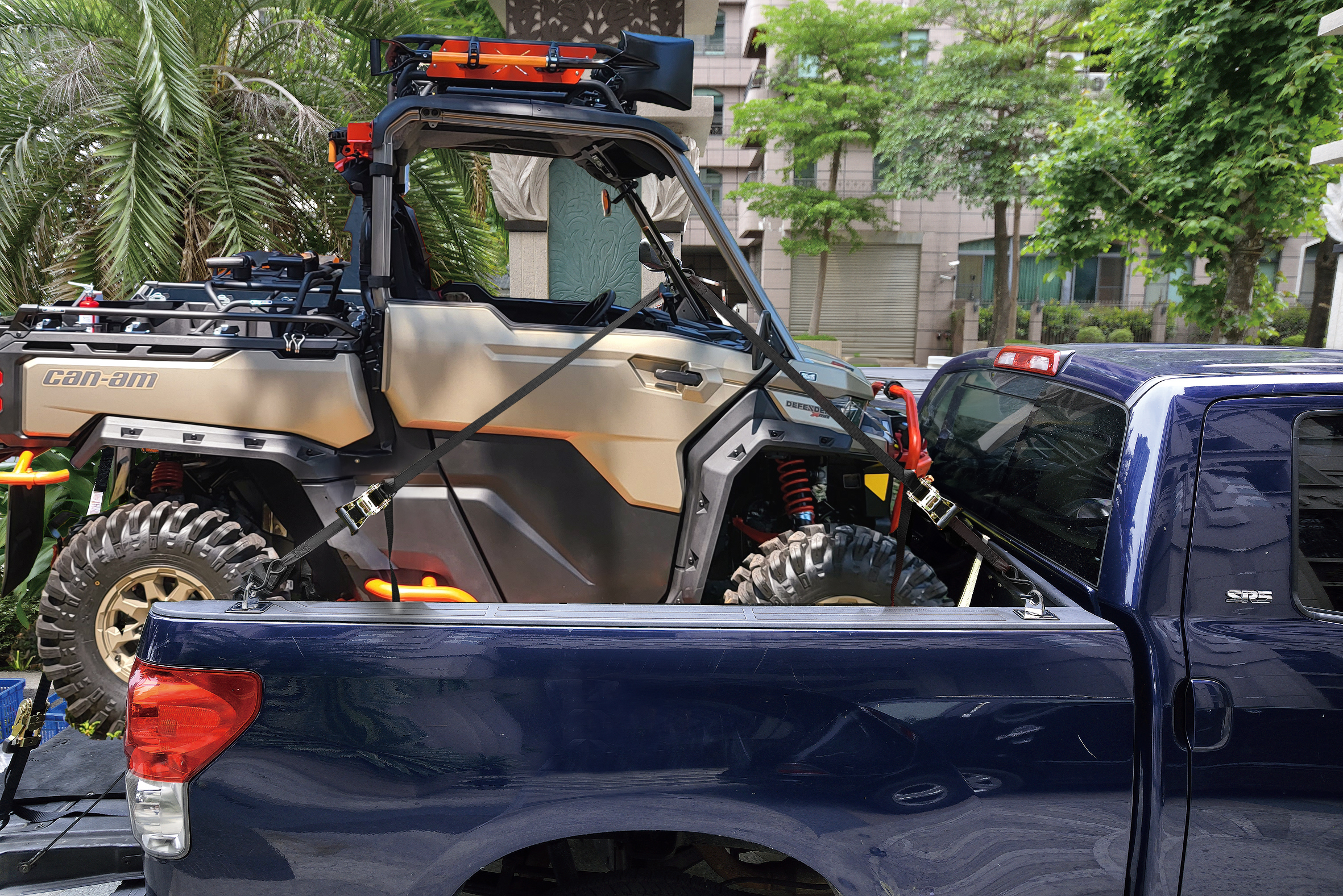 Mile Marker 1.5IN x 12ft Stainless Ratchet Strap (2-pack) 1715122