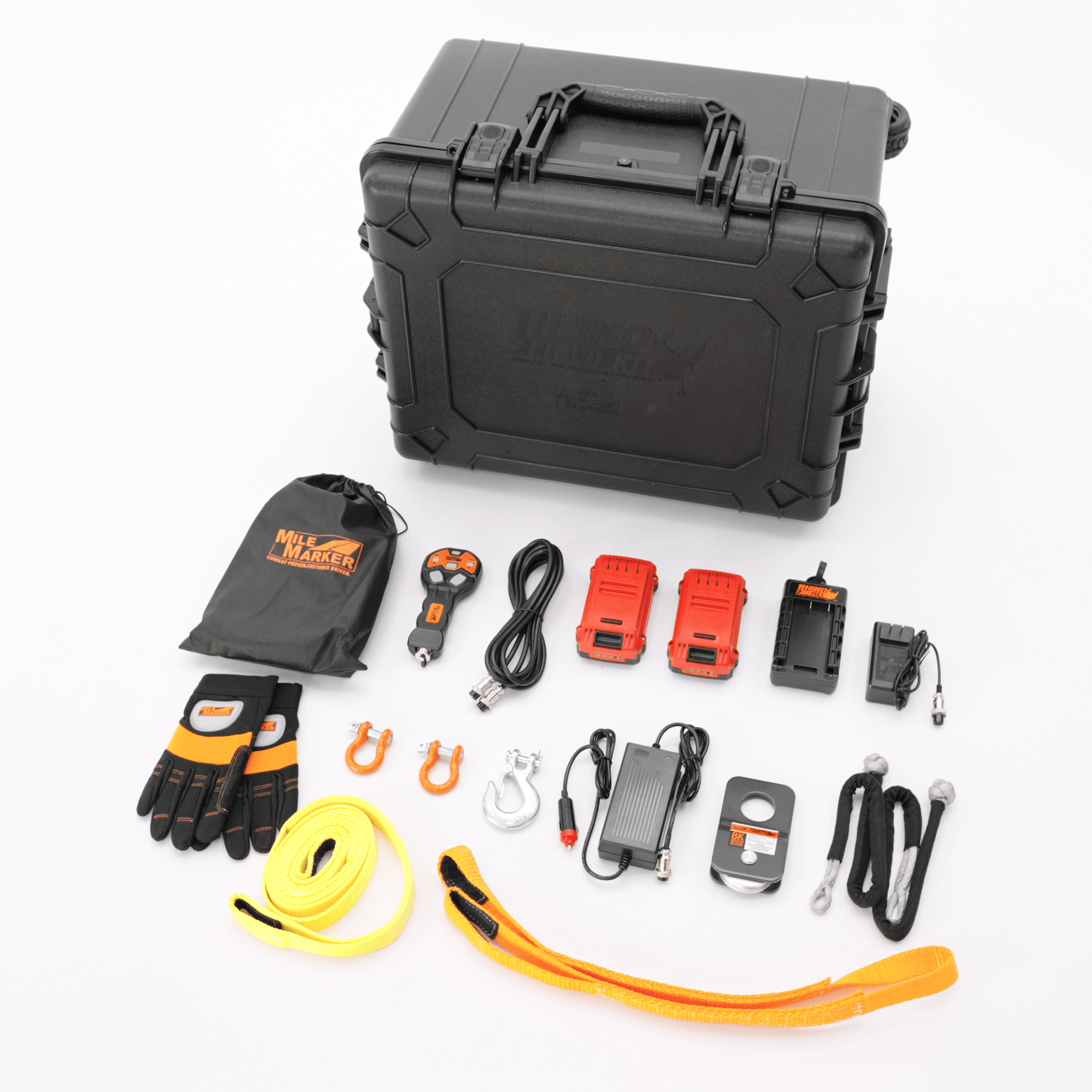 Mile Marker RHINO PULL HARD CASE FIELD KIT - NO WINCH 19-71002LR