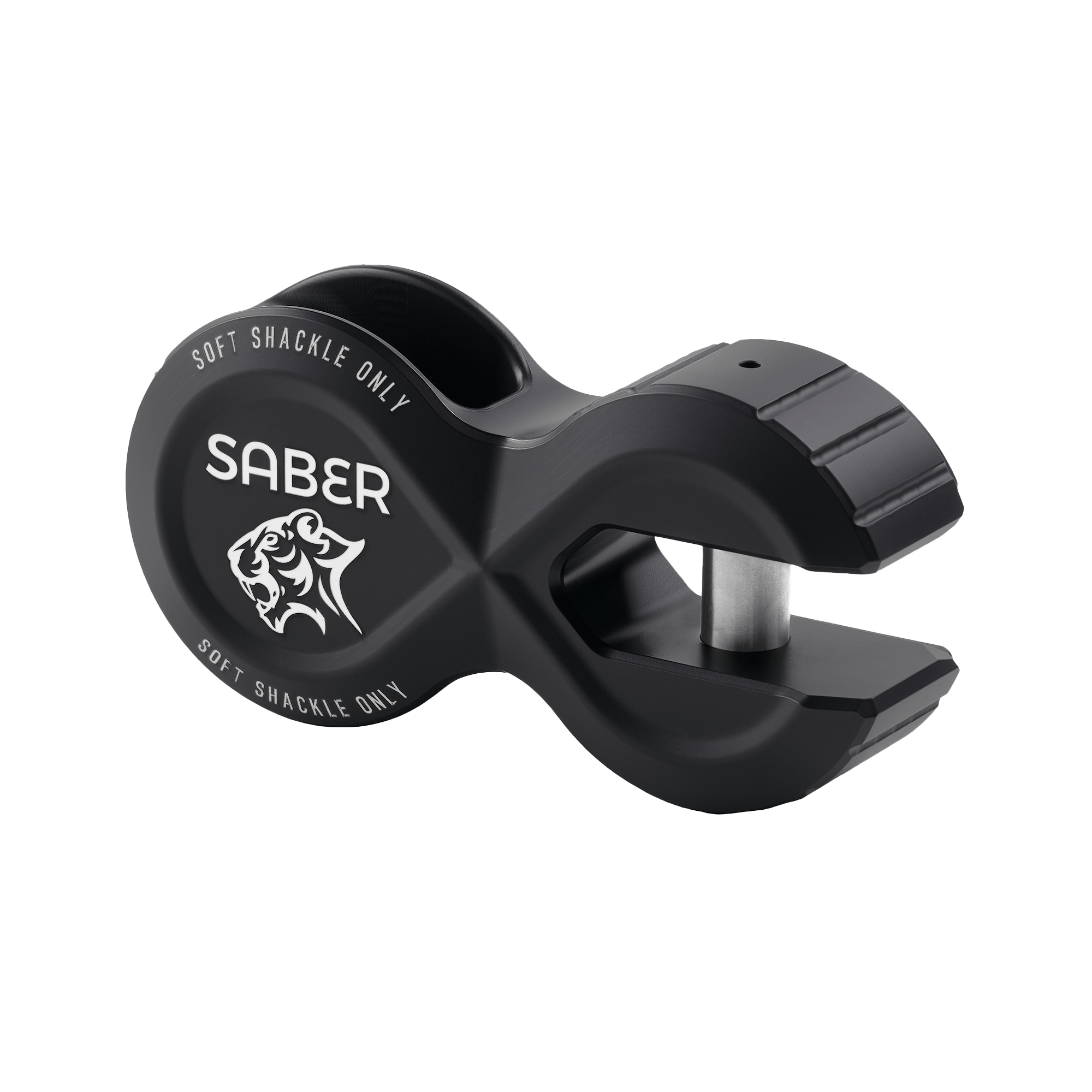 Mile Marker 7075 Alloy Winch Shackle Pro - Cerakote Black SBR-AWSPROCBLK