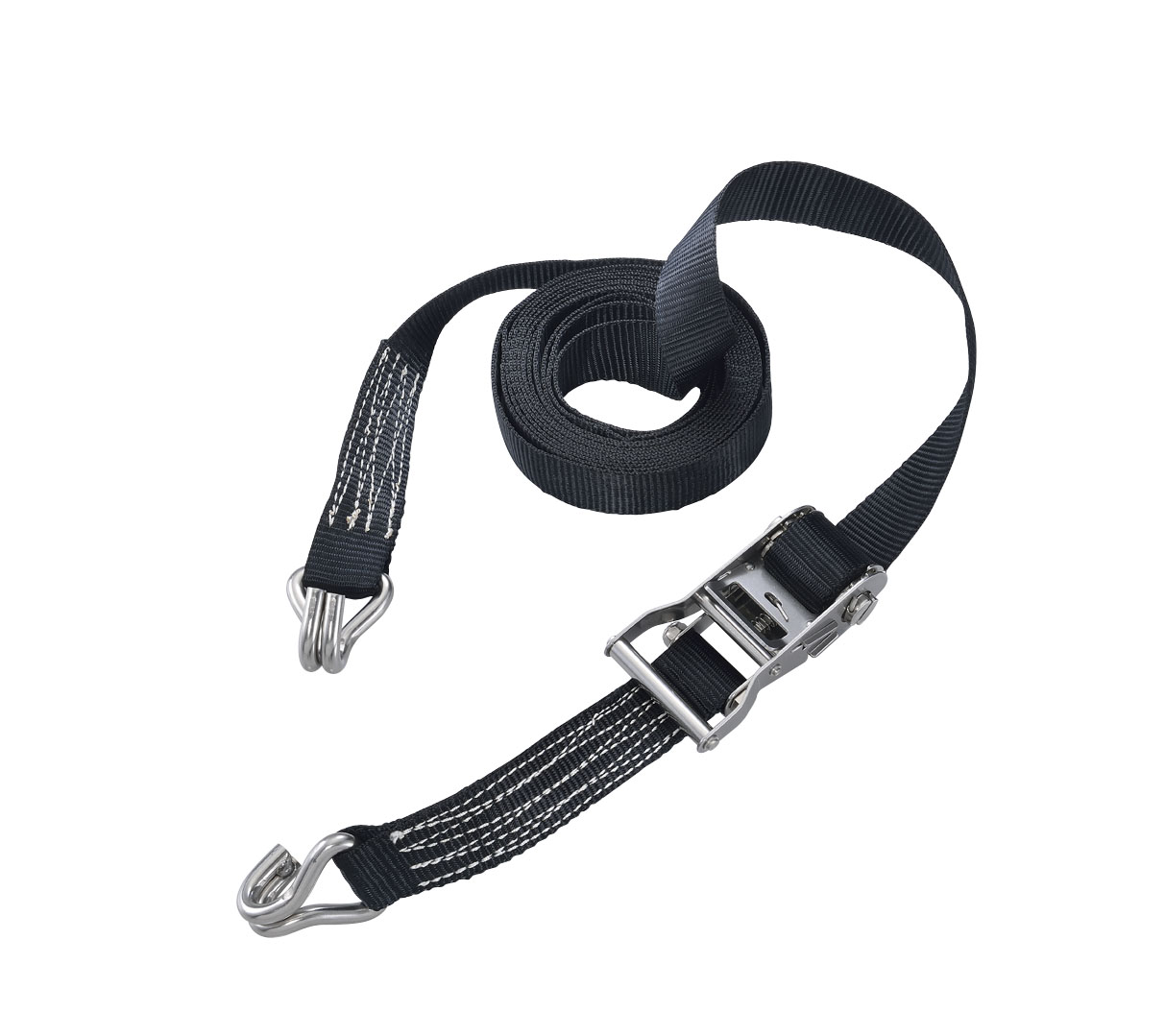 Mile Marker 1.5IN x 12ft Stainless Ratchet Strap (2-pack) 1715122