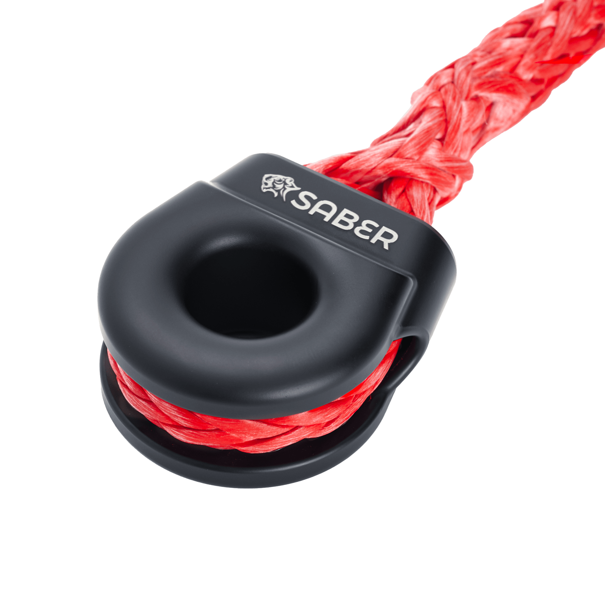 Mile Marker 6061 Aluminium Spliced Winch Thimble UPDATED DESIGN- Cerakote Black SBR-SWT2CBLK