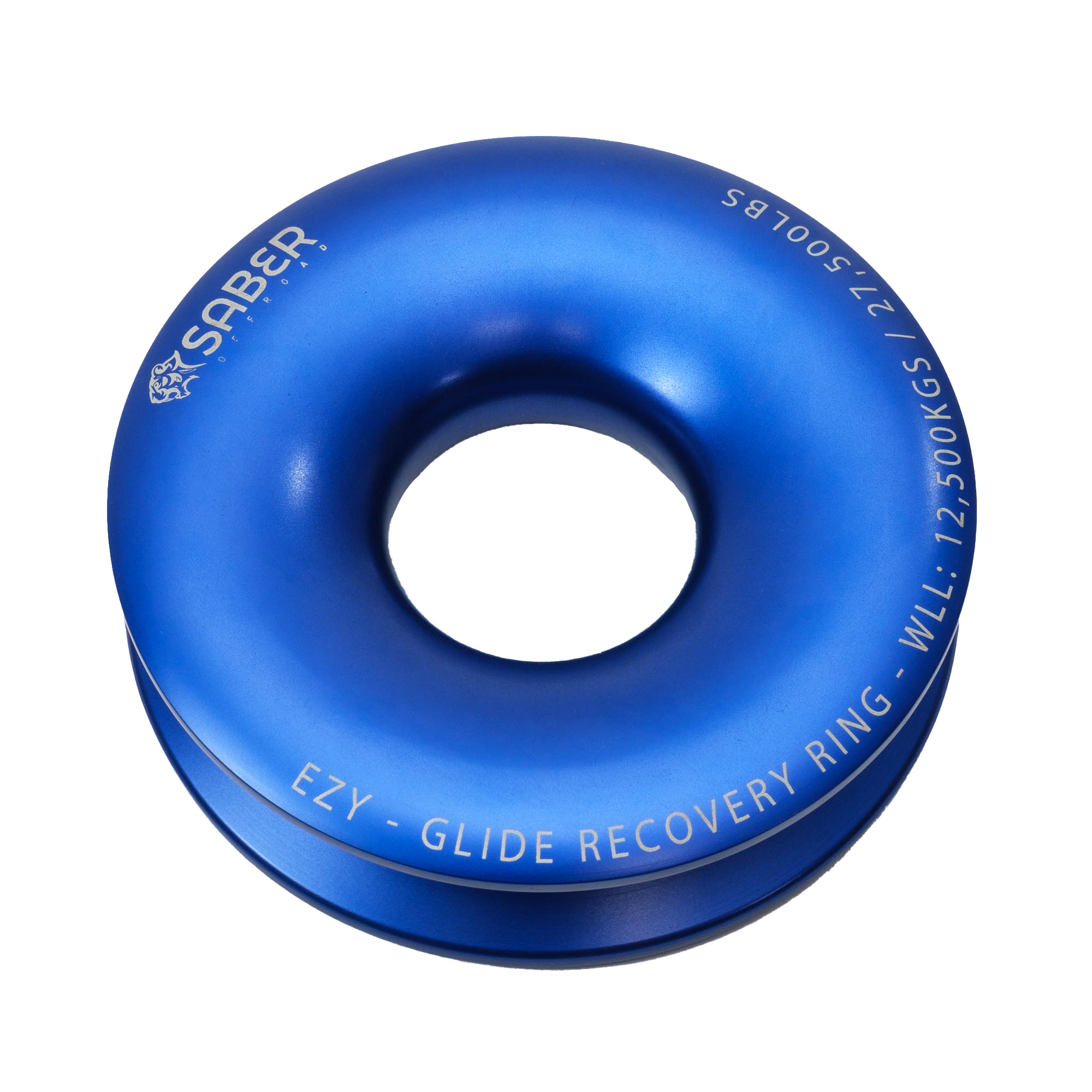 Mile Marker Ezy-Glide 12,500 WLL Recovery Ring & Bag - Blue SBR-12BRR