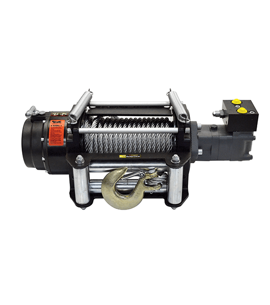 Mile Marker 18K SINGLE SPEED HYDRAULIC WINCH WITH STEEL CABLE 70-58010C