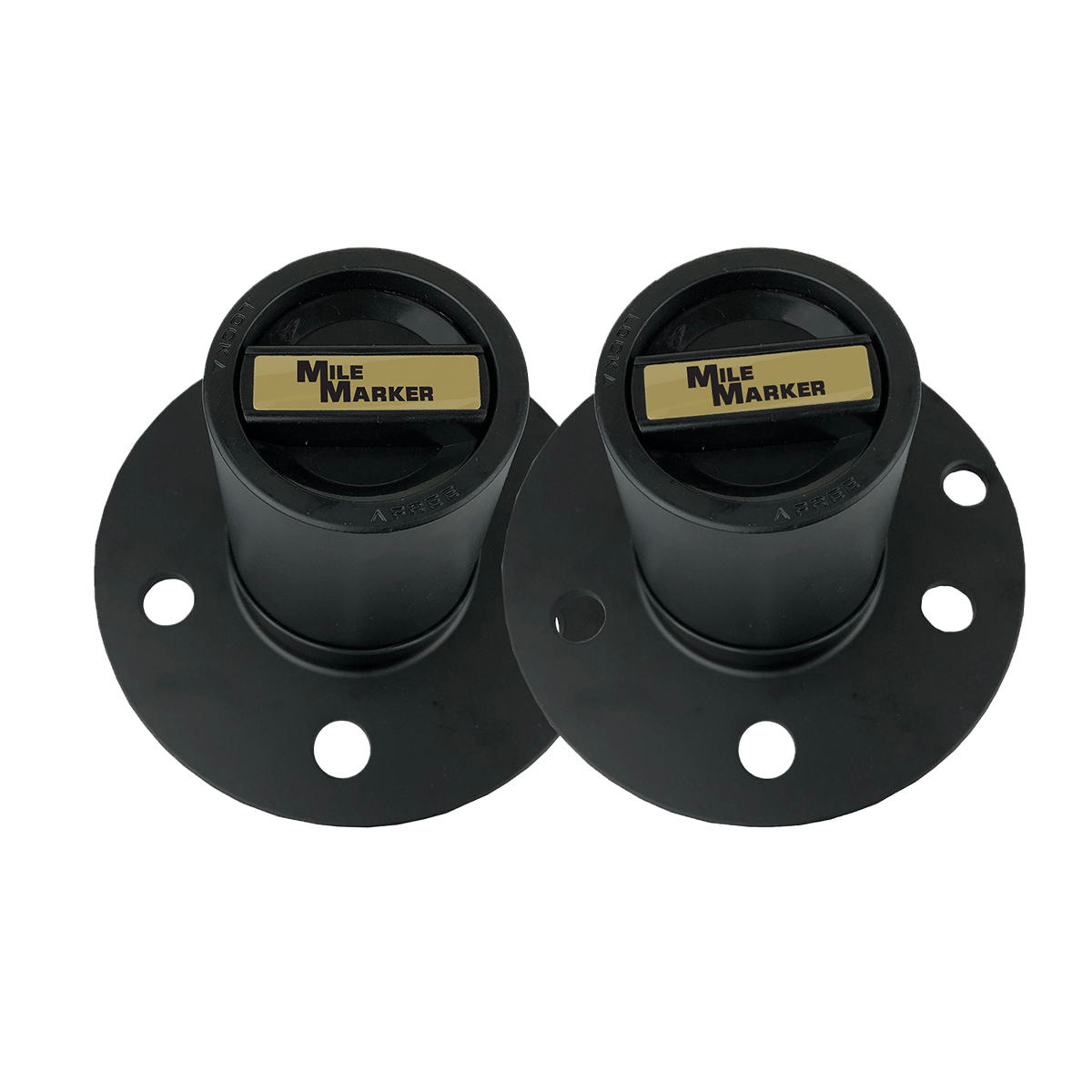 Mile Marker 1/2 TON DODGE HUB- PAIR 95-37044-2