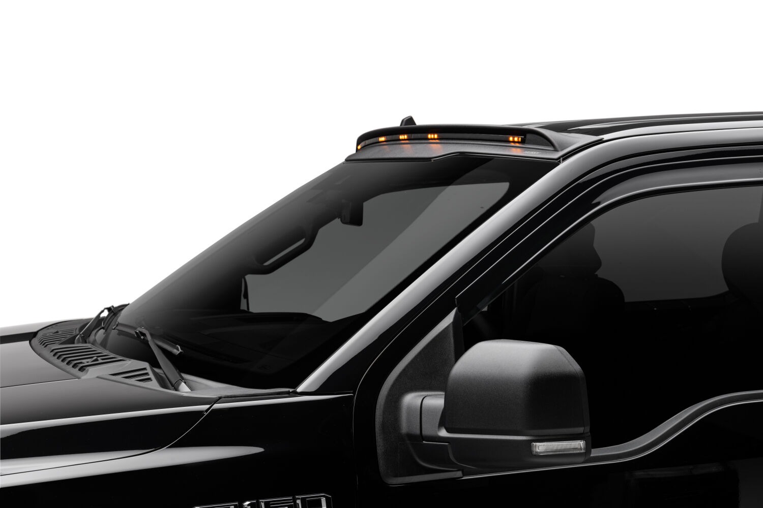 Husky Liners AeroCab Pro Marker Light with continuous LED; Black 2825079