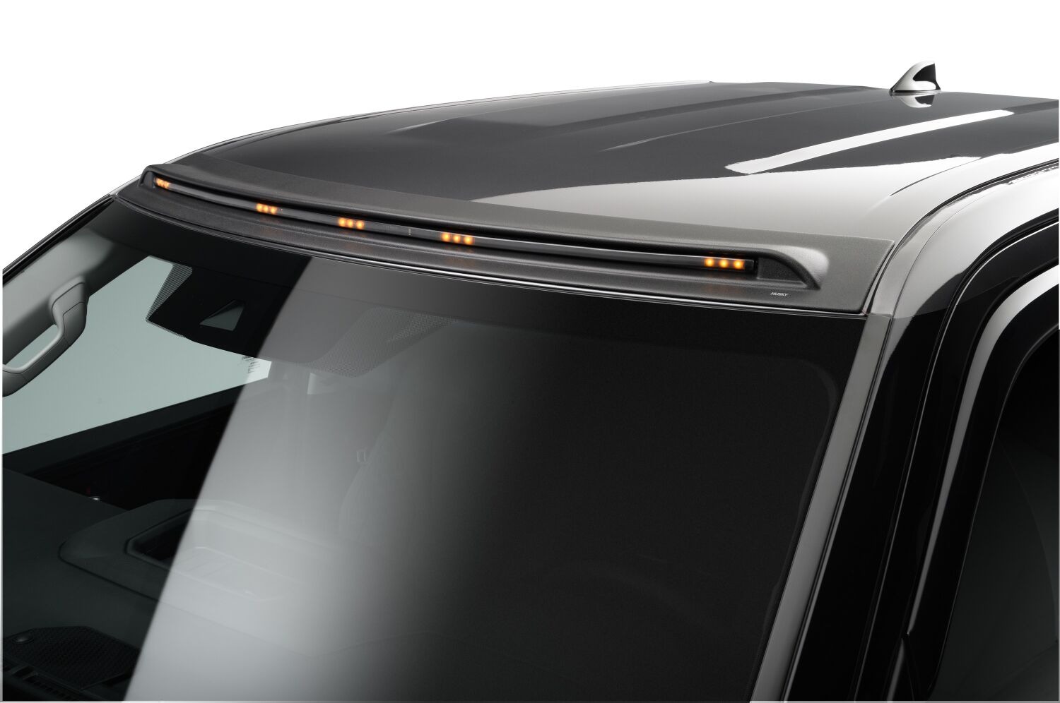 Husky Liners AeroCab Pro Marker Light with continuous LED; Black 2825279