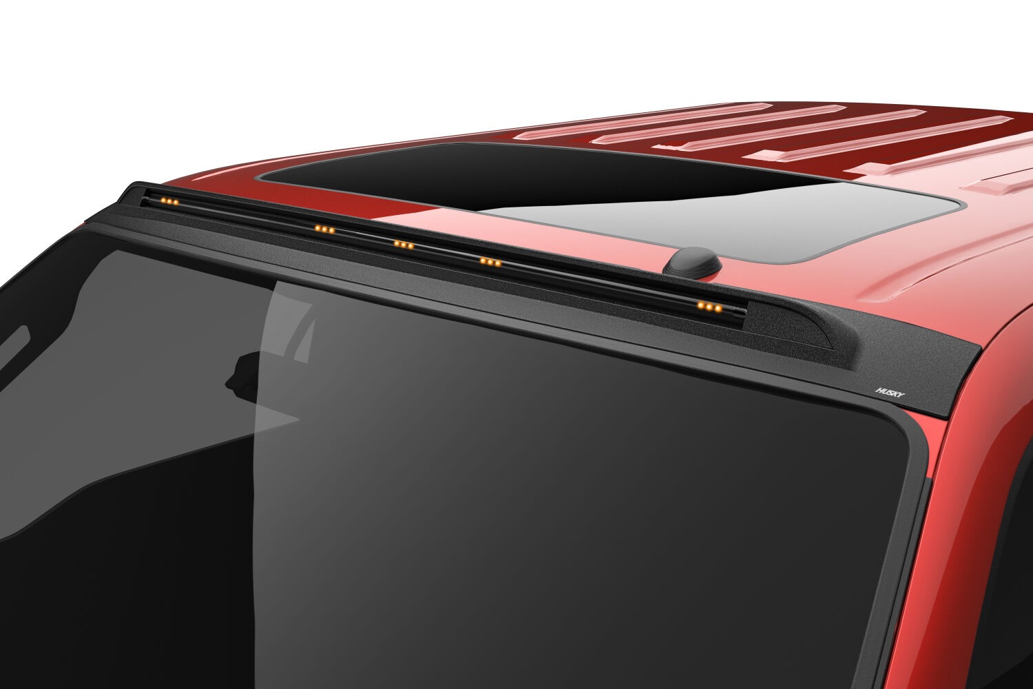 Husky Liners AeroCab Pro Marker Light with continuous LED; Black 2825135