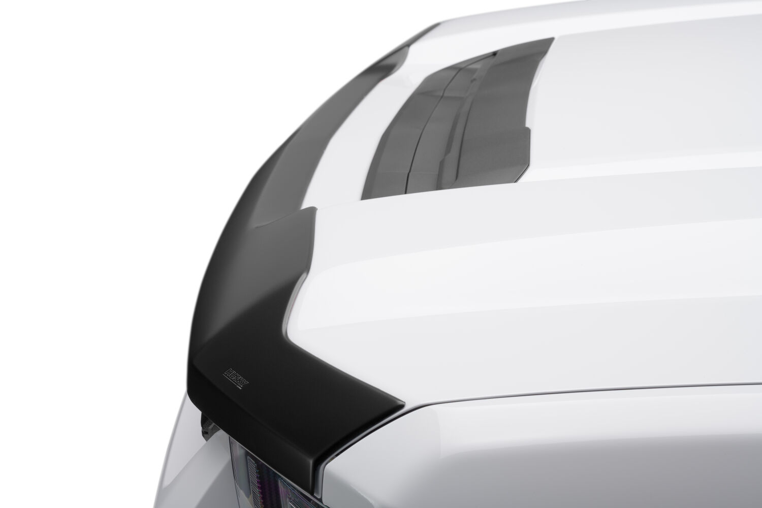 Husky Liners Aeroskin Hood Protector; Matte Black Low Profile 2877187