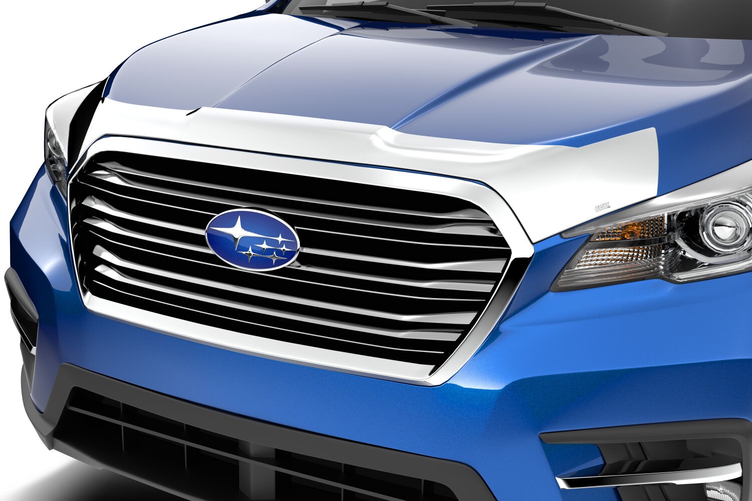 Husky Liners Husky Aeroskin Hood Protector; Chrome 2892220