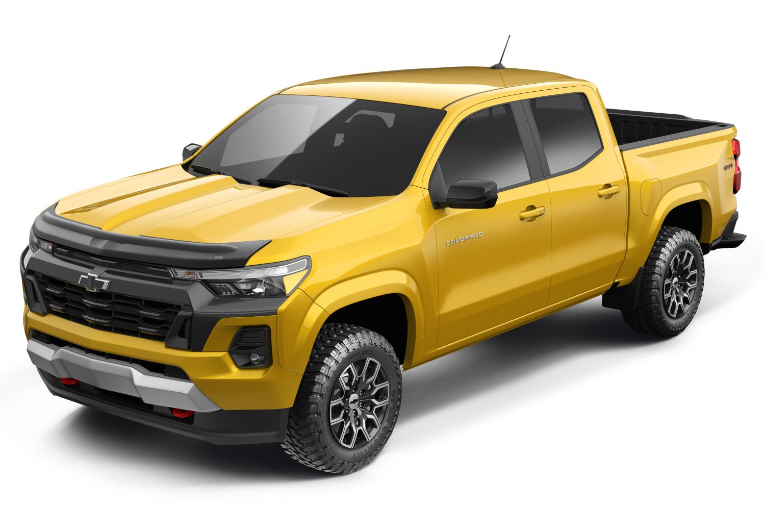 Husky Liners Aeroskin II Hood Protector; Matte Black Low Profile 2830213