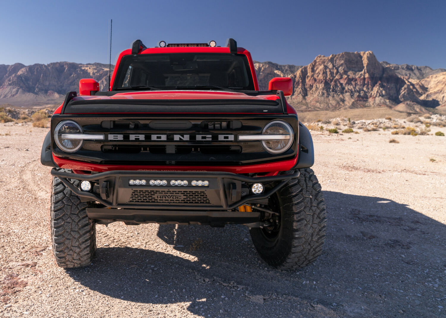 Husky Liners Aeroskin II Hood Protector; Matte Black Low Profile 2830183