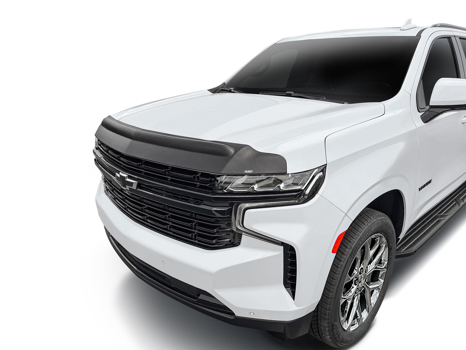 Husky Liners Aeroskin II Hood Protector; Matte Black Low Profile 2830177