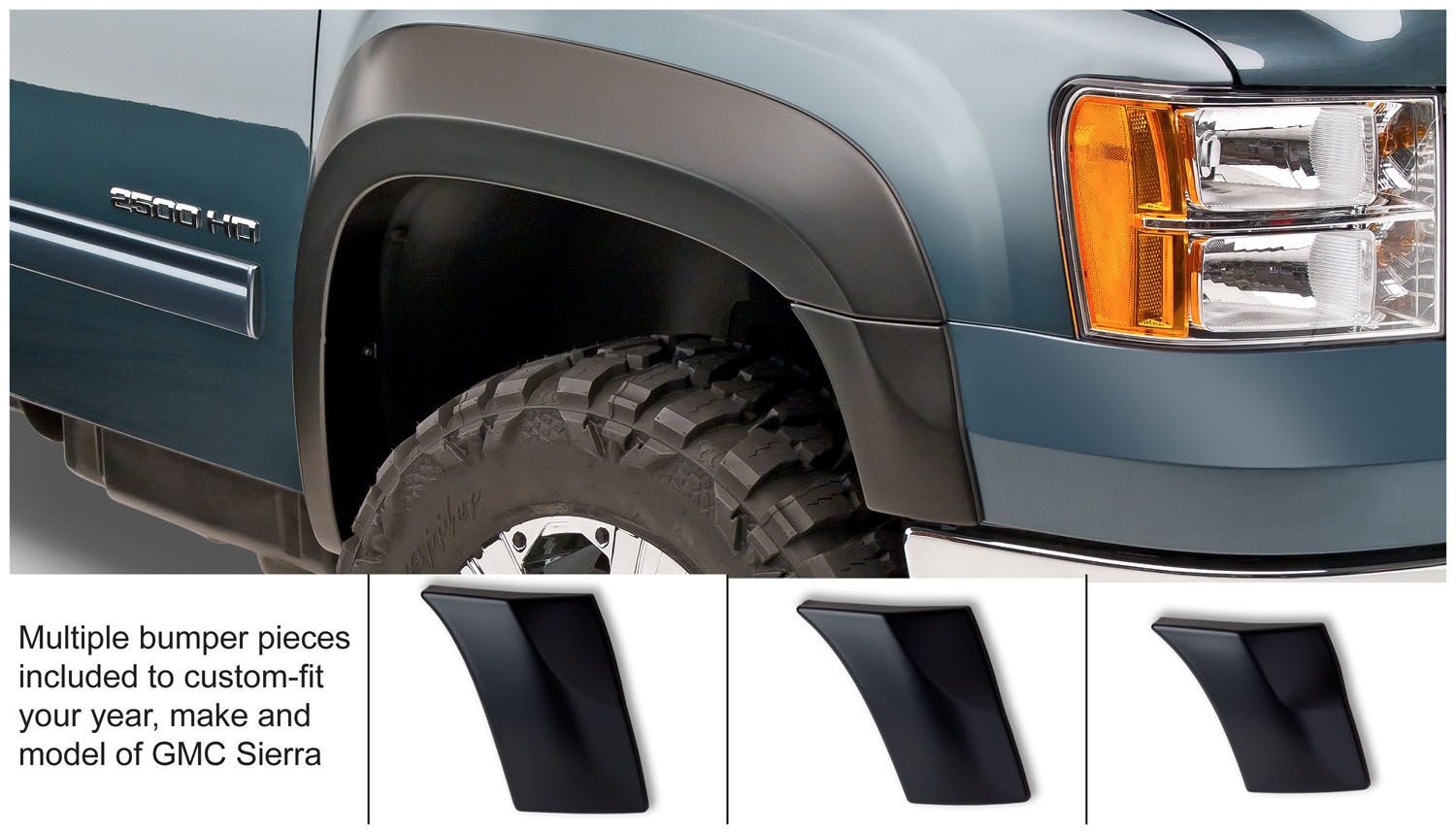 Husky Liners Fender Flares Extend-a-Fender 4PC Set 2804966
