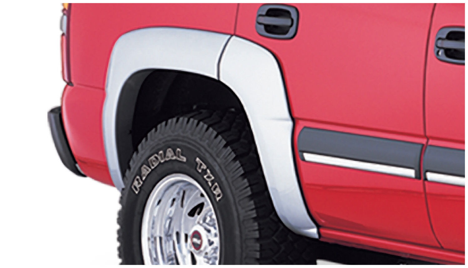 Husky Liners Fender Flares Extend-a-Fender 4PC Set 2804911