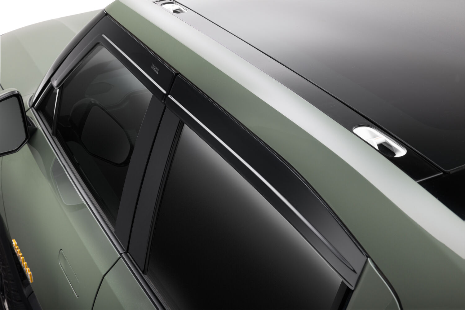 Husky Liners Low Profile Ventvisor Deflector; Smoke; Outside Mount; 4 pc. 2854108