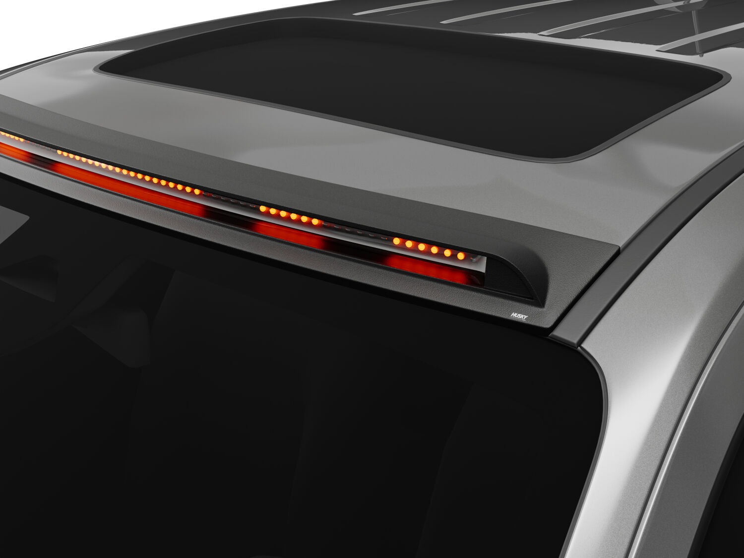 Husky Liners AeroCab Pro Marker Light with continuous LED; Black 2825213