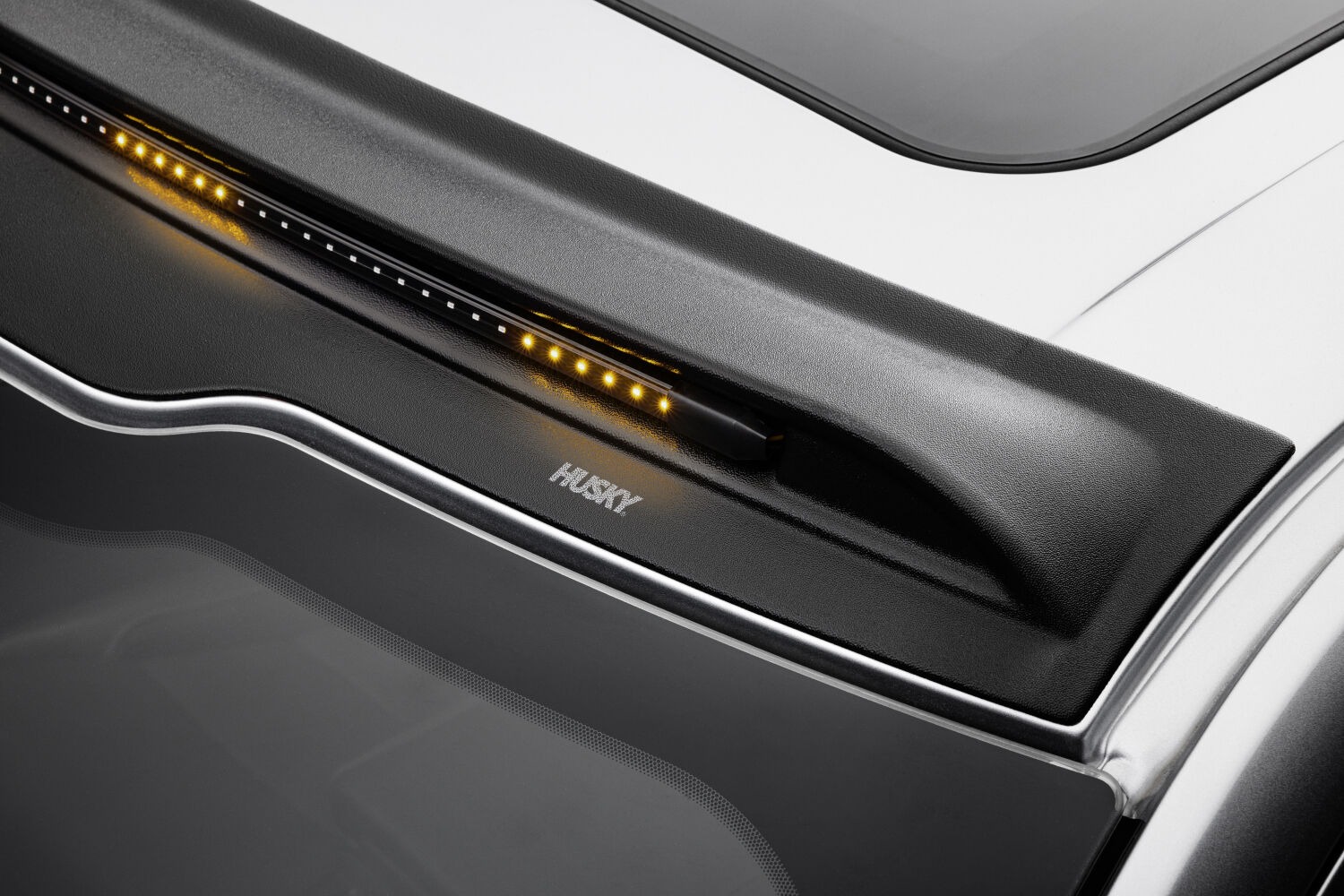 Husky Liners AeroCab Pro Marker Light with continuous LED; Black 2825096