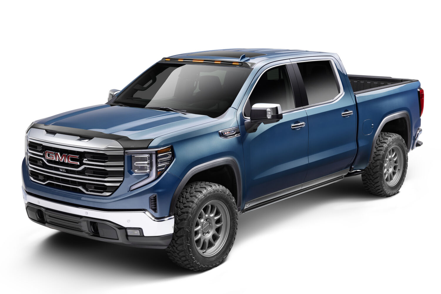 Husky Liners AeroCab Pro Marker Light with continuous LED; Black 2825168