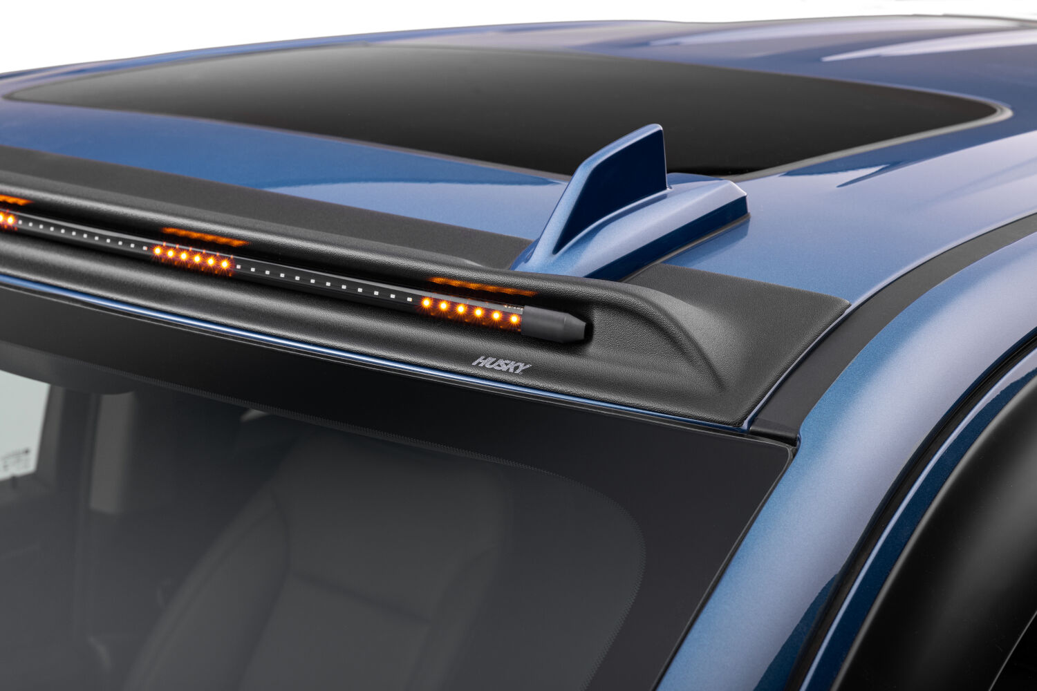 Husky Liners AeroCab Pro Marker Light with continuous LED; Black 2825168